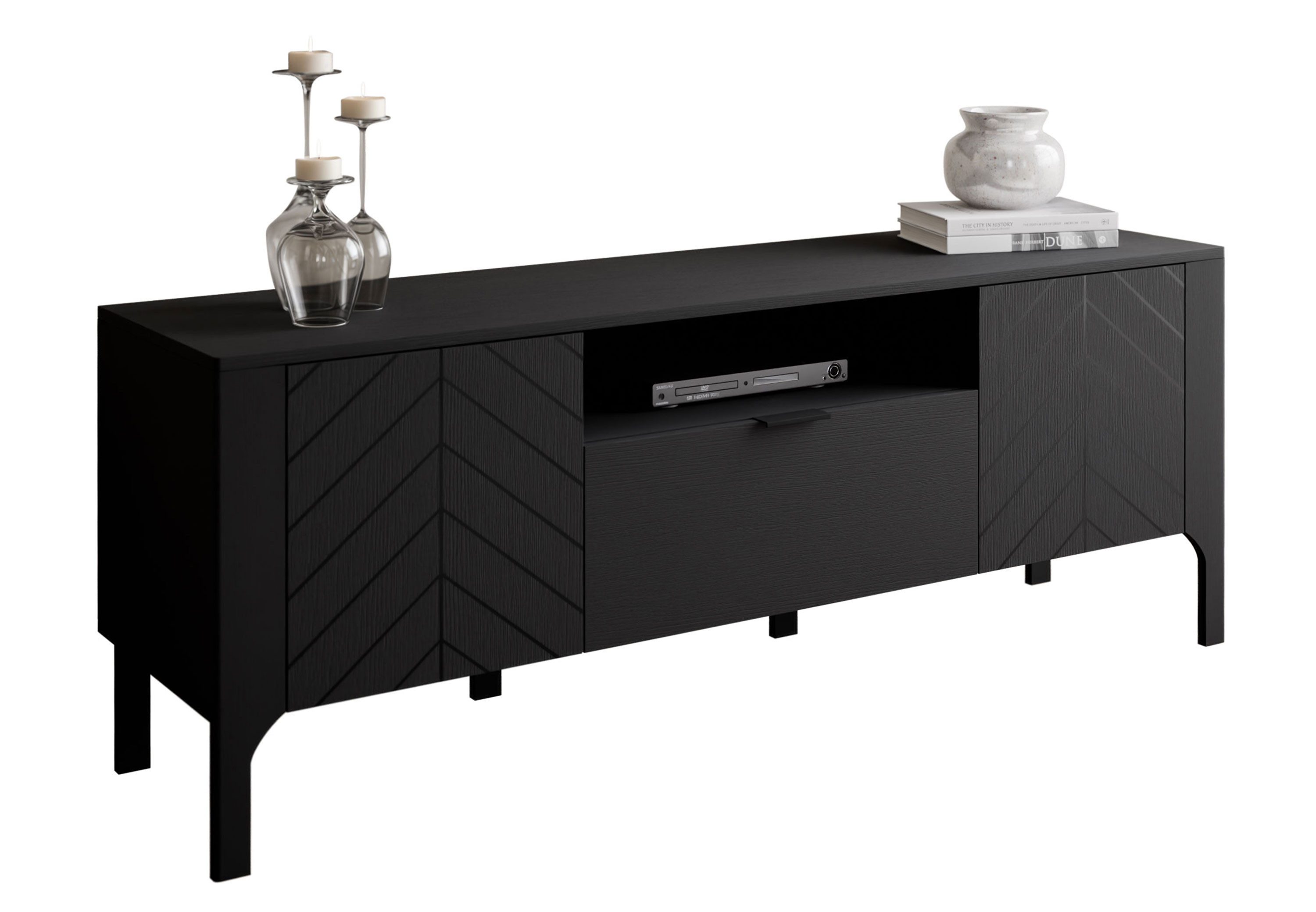 Lookway Lowboard LUMI mit Schublade 160 cm (1x TV-Schrank), Breite: 160 cm