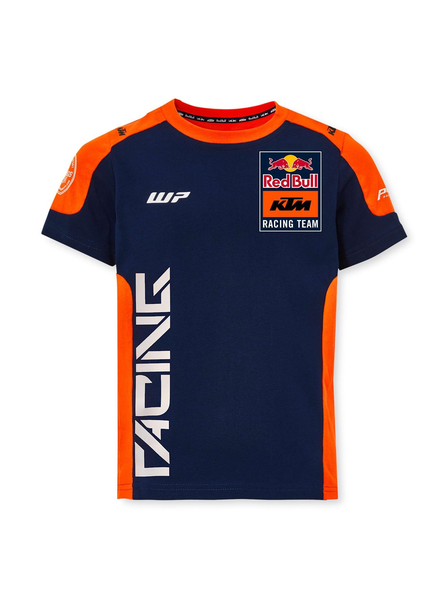 Red Bull KTM T-Shirt Replica Team Kinder T-Shirt blau/orange