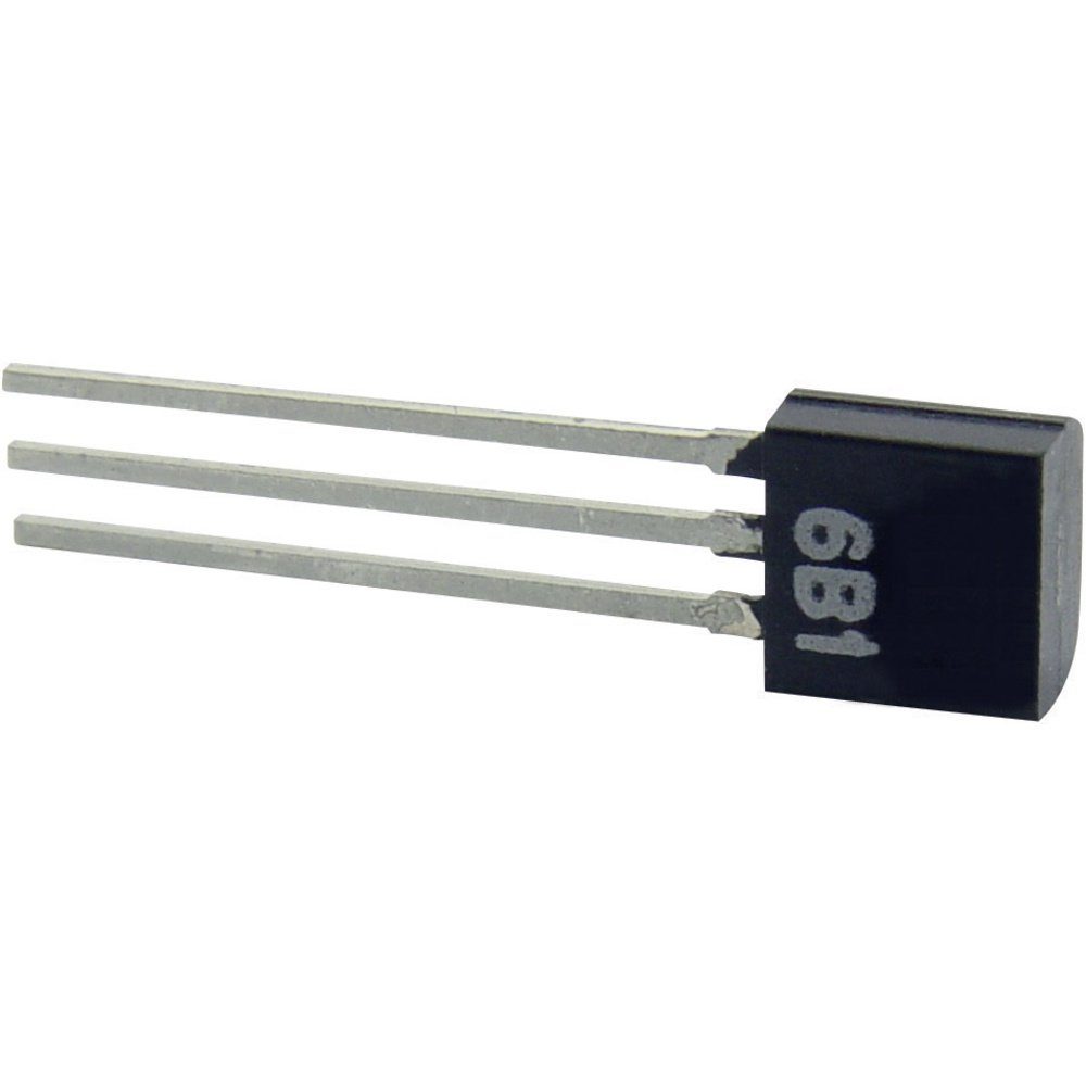 B + B Thermo-Technik Thermodetektor B + B Thermo-Technik TSIC306-TO92 TSIC306-TO92 Temperatursensor -50 b, TSIC306-TO92