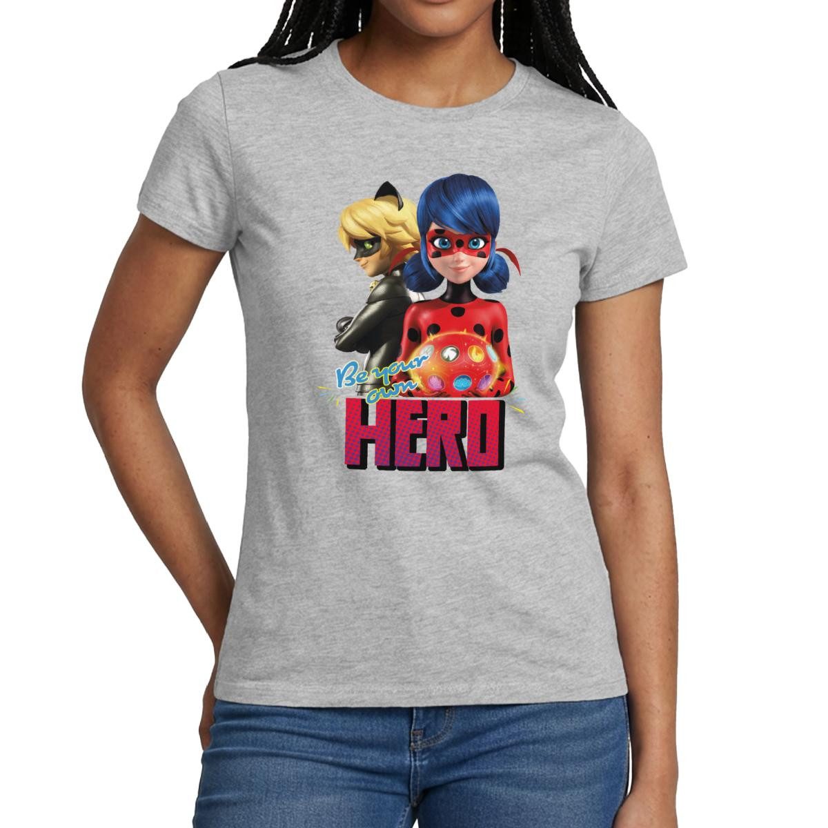 T-Shirt Miraculous Be Your Own Hero Frauen T-Shirt