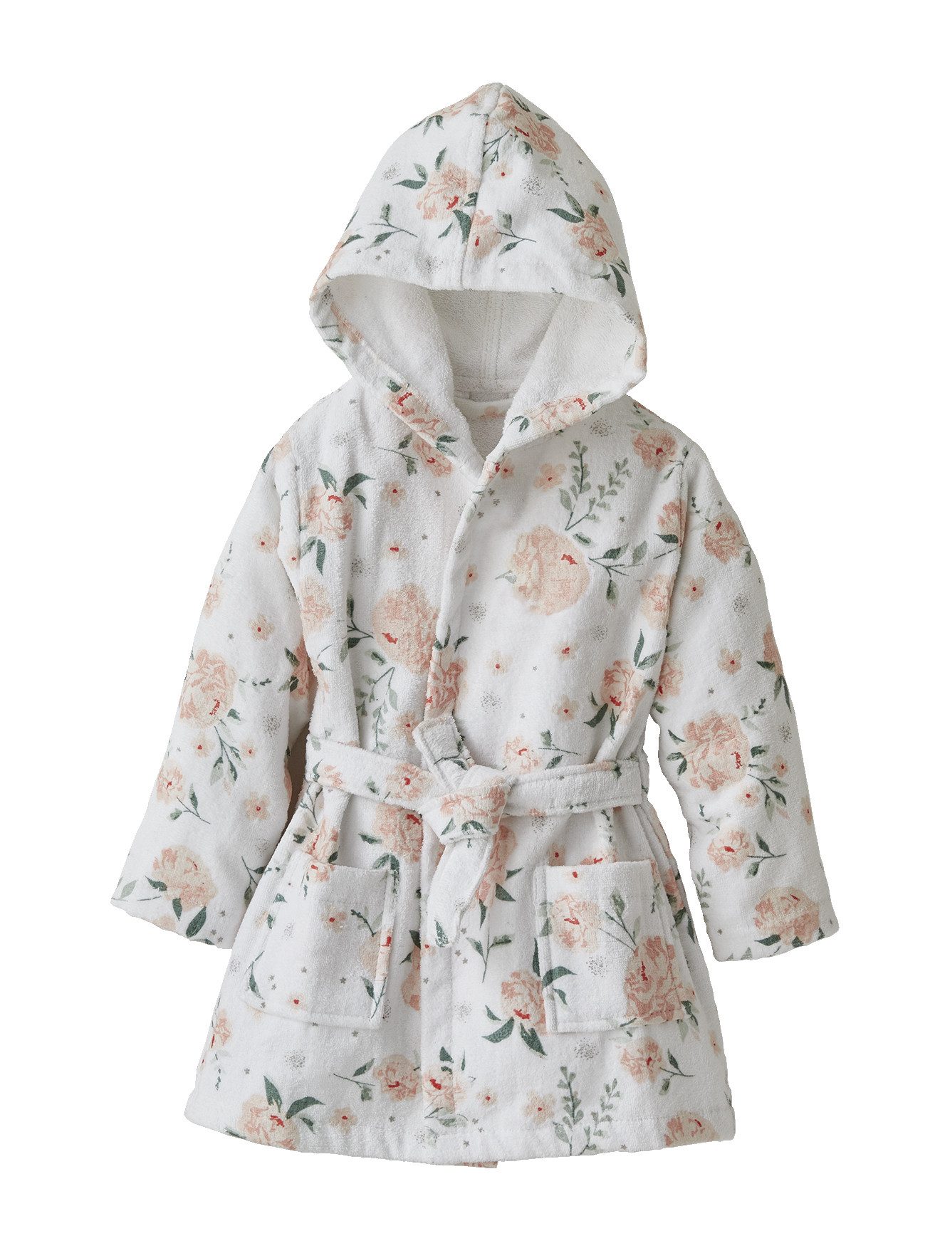 vertbaudet Bademantel Kinder Bademantel ROSENTRAUM, Frottee