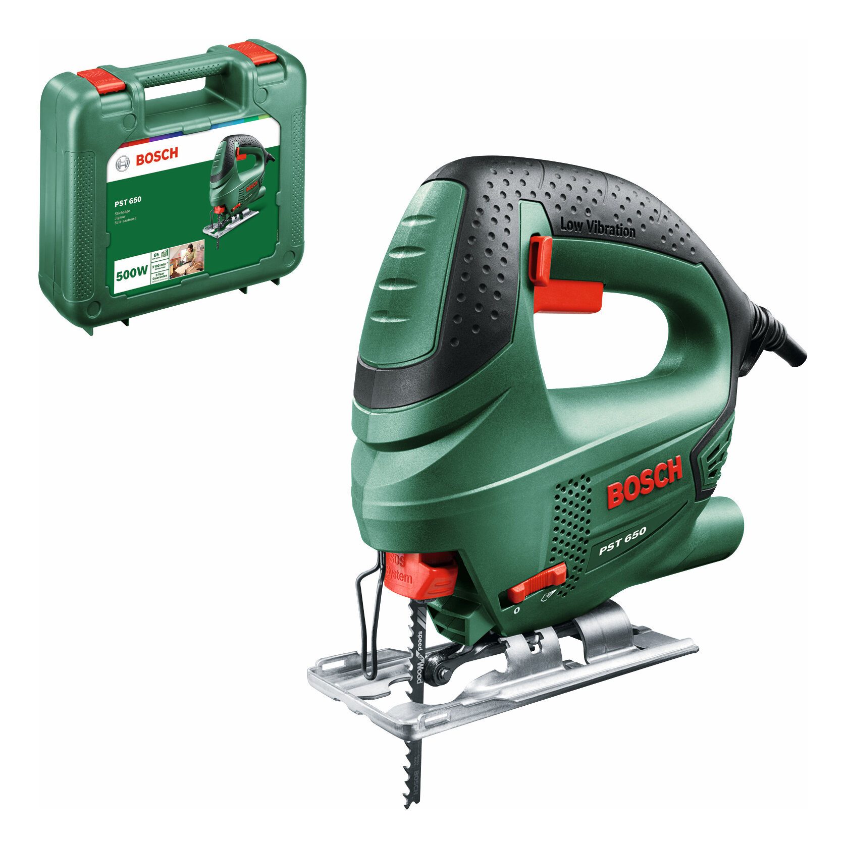 BOSCH Stichsäge PST, Easy - im Kunststoffkoffer