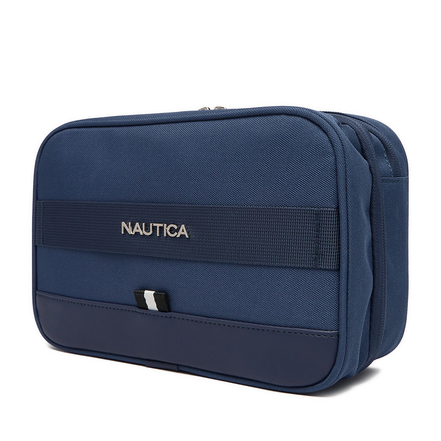 NAUTICA Handtasche Nautica Kosmetiktasche für Herren, Marineblau