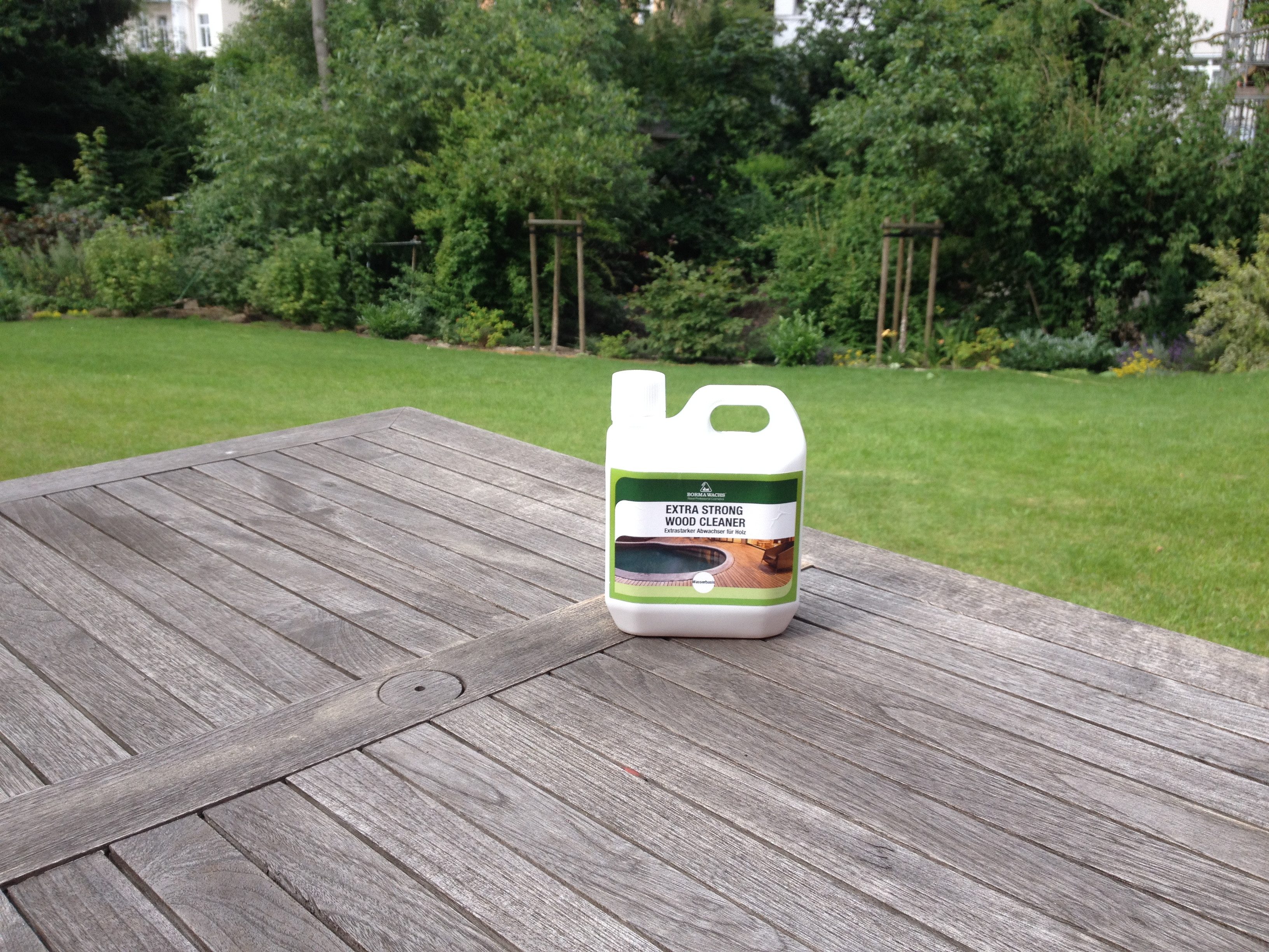 BORMA Extra Strong Holz Reiniger 1 Liter Holzreiniger (Biologisch abbaubar)