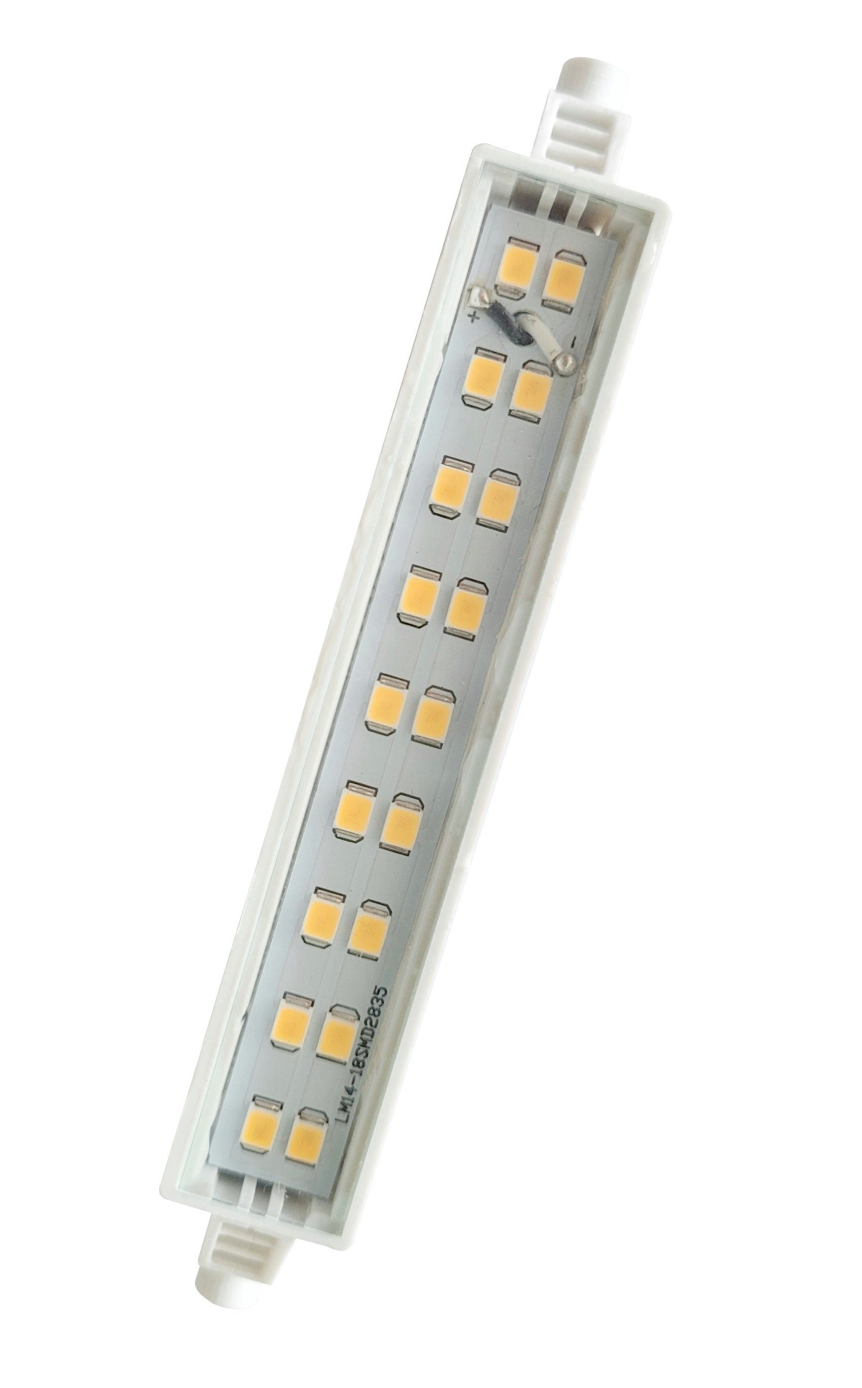 Provance LED-Leuchtmittel LED 118mm K, Stablampe 6W 510 kaltweiß R7s, lm 6500 R7S