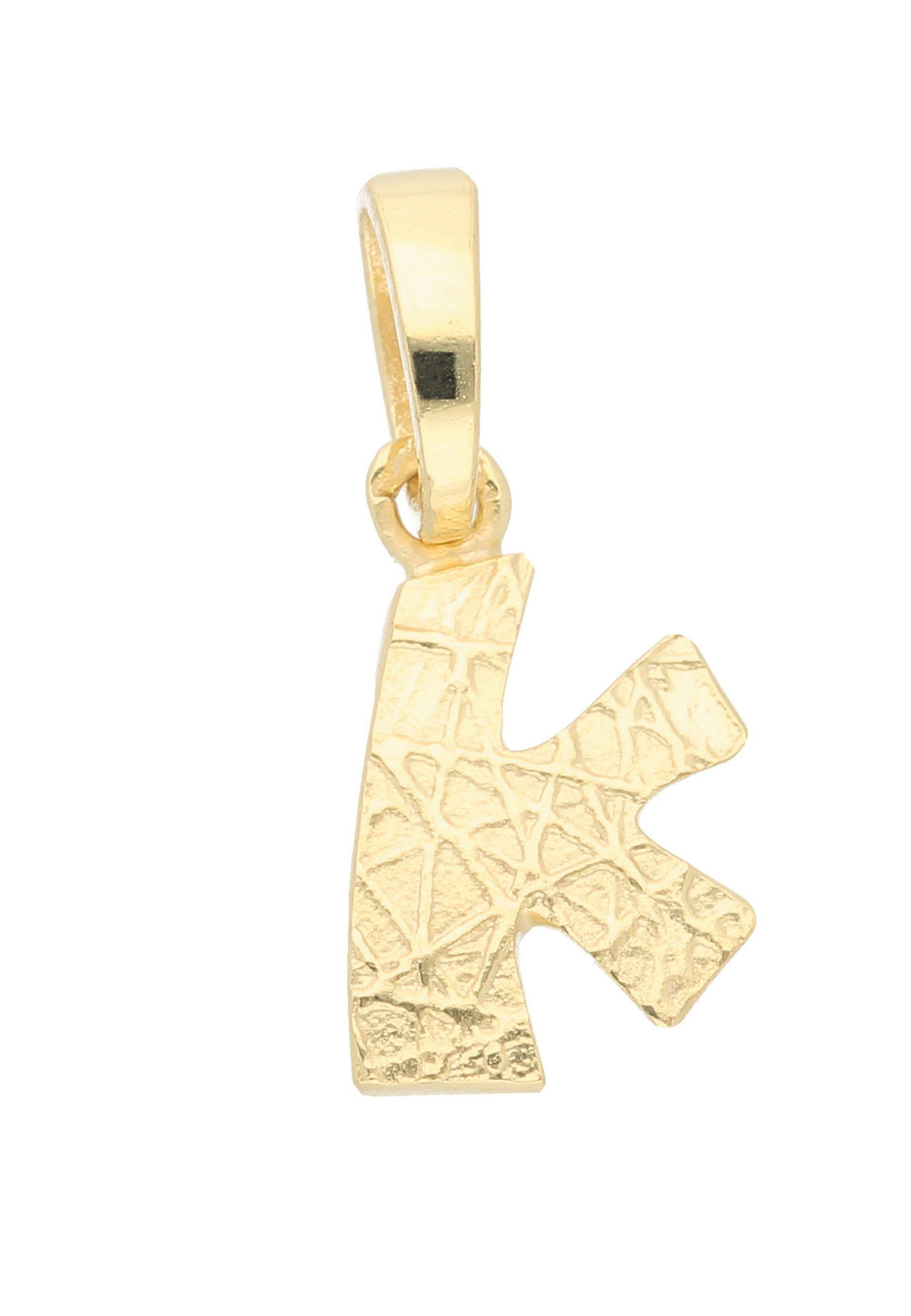 Buchstabenanhänger Buchstabenanhänger K 333 Gold (8K)