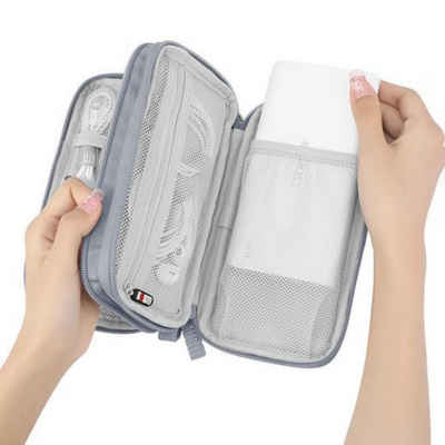 Fivejoy Tablettasche Tablettasche Universal Travel Kabel Organizer Tasche Wasserdicht, für USB Ladekabel