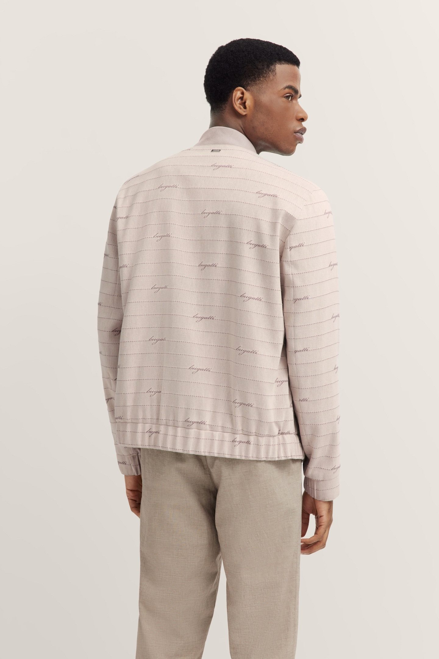 bugatti Blouson mit Collagekragen