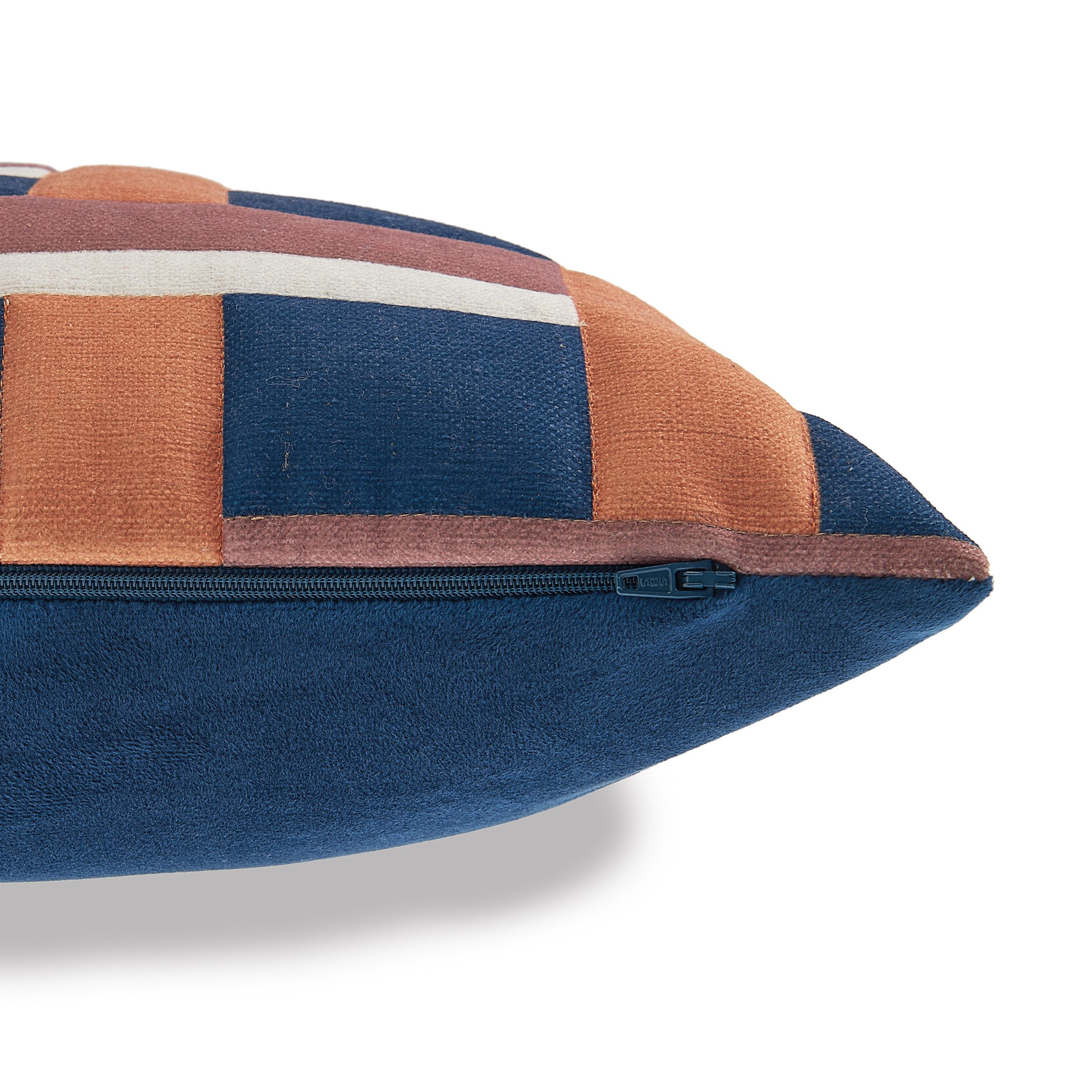 TOM TAILOR HOME Kissenhülle Multi Check, (1 Stück)