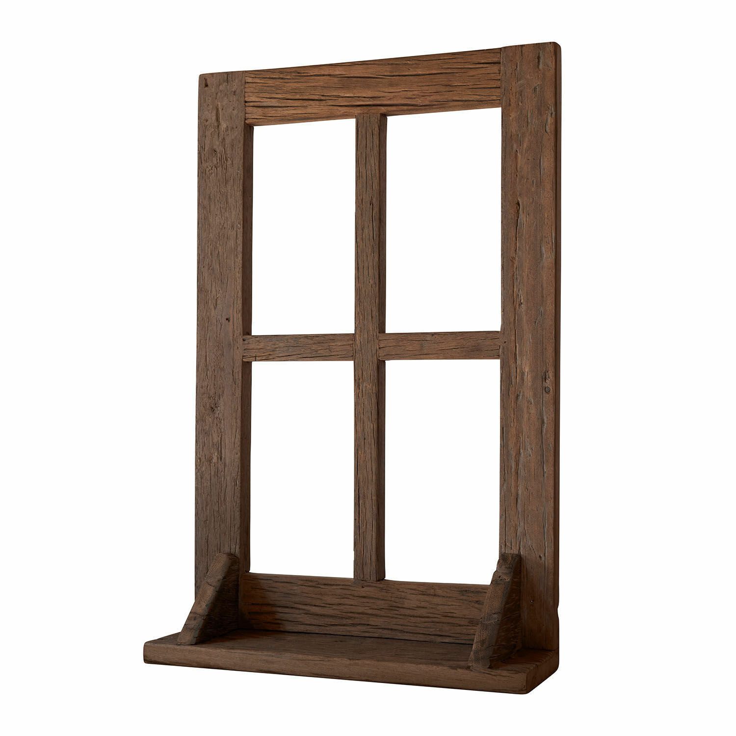 Mirabeau Dekoobjekt Deko-Fenster Rowenyl braun