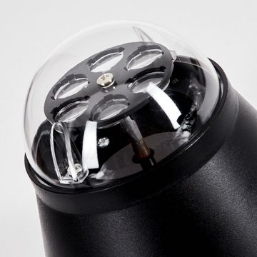 hofstein Tischleuchte »Radicosa« Tischlampe aus Metall/Kunststoff in Schwarz/Klar