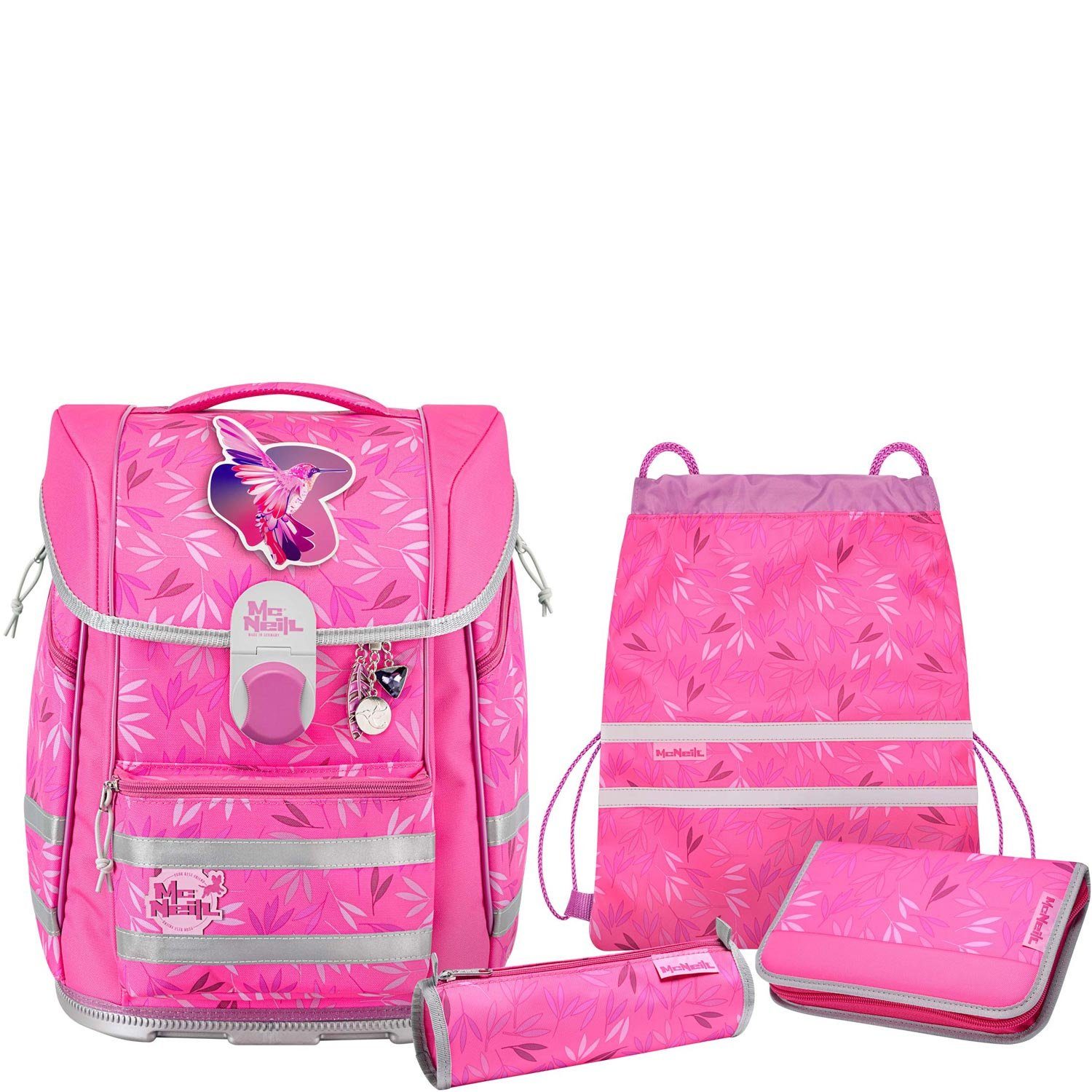 Freizeitrucksack McNeill Schulranzen-Set 5-teilig Biggy Birdy