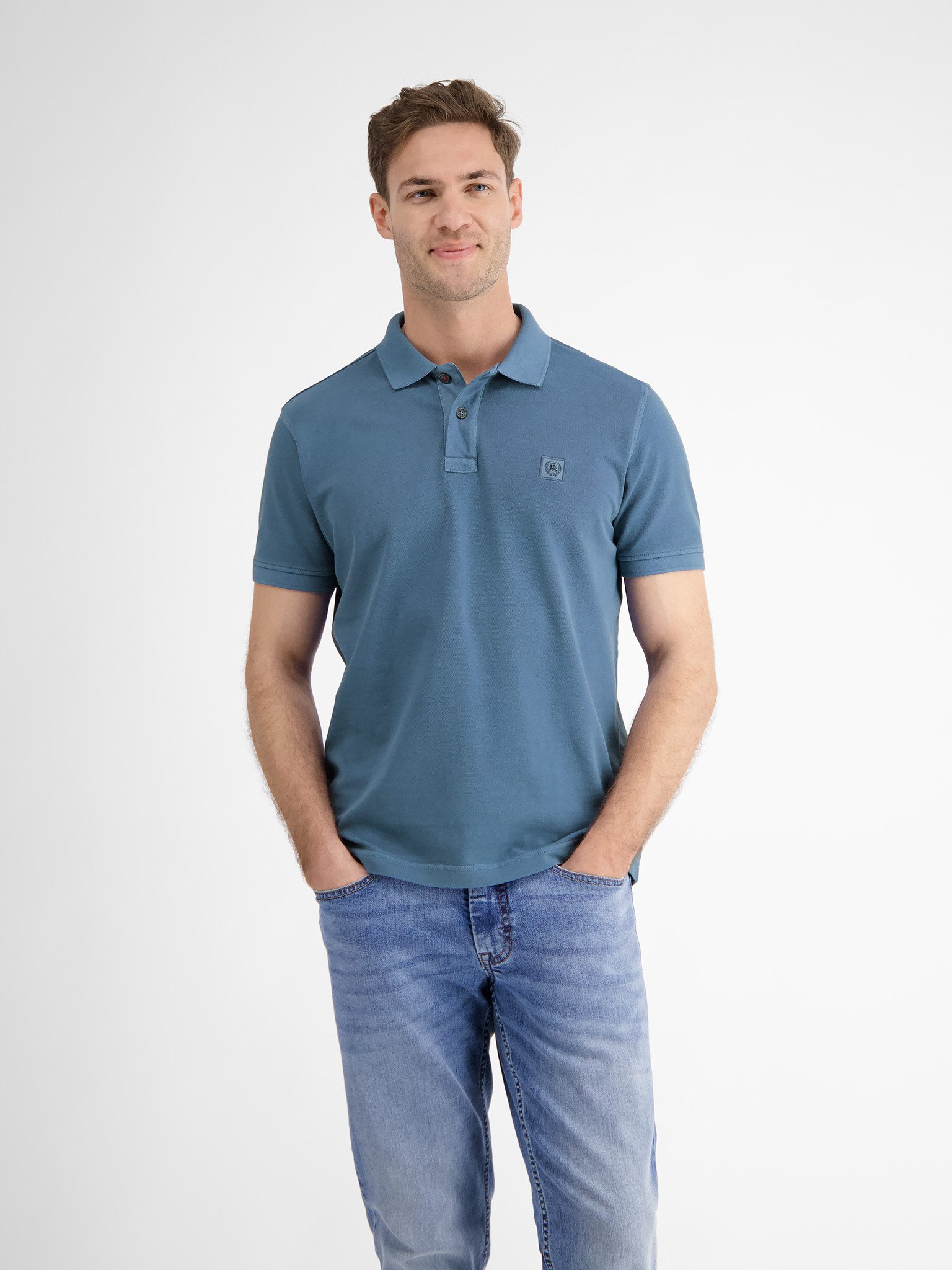LERROS Poloshirt mit Logo Stickerei günstig online kaufen