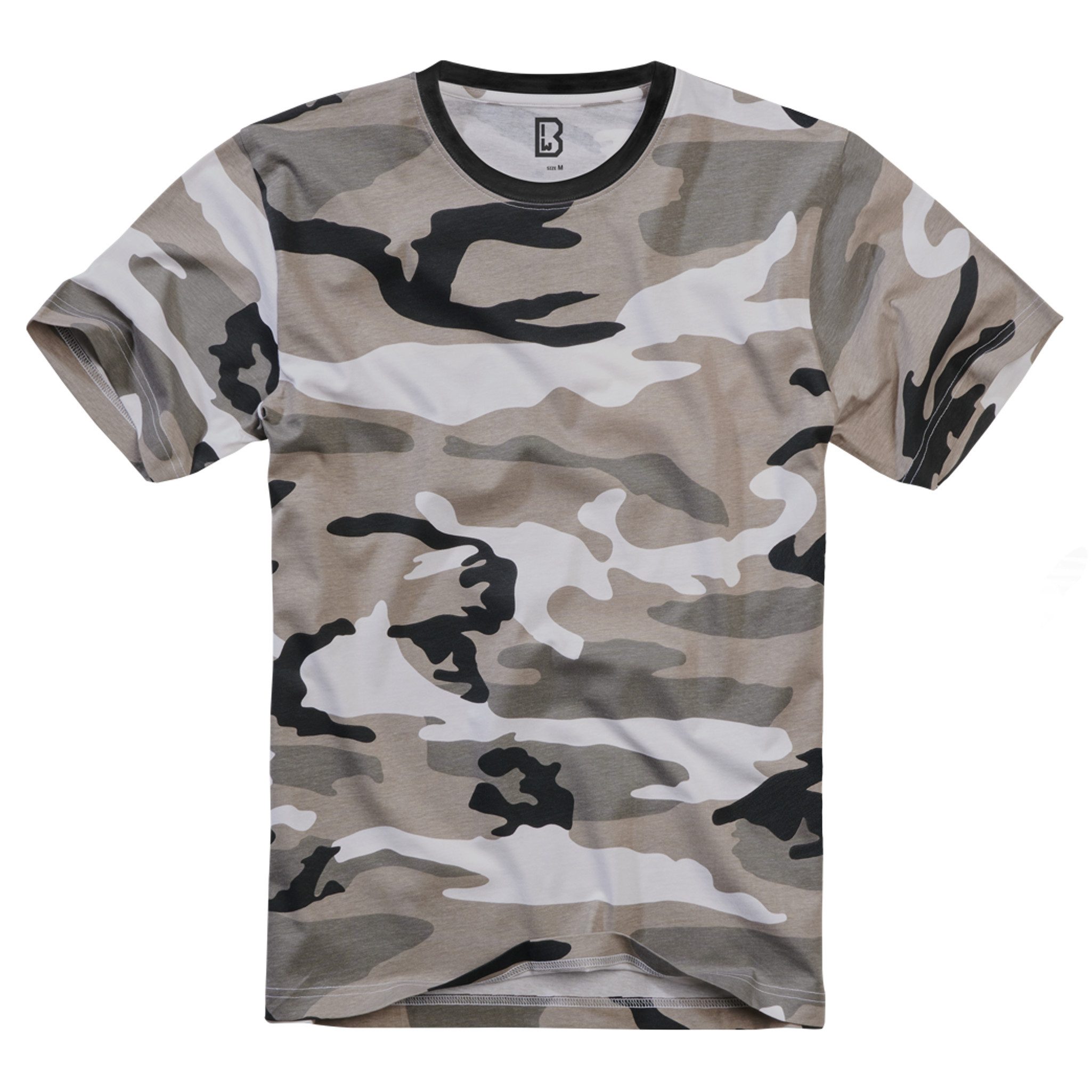 Brandit T-Shirt Brandit T-Shirt (T-Shirt, T-Shirt) hautfreundliches Baumwollmaterial