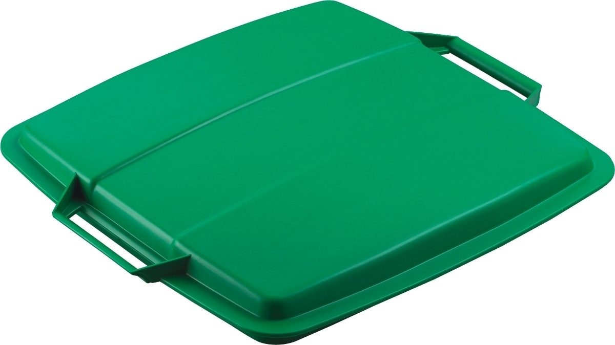 DURABLE Papierkorb Deckel Durabin Lid 90 grün (6 Stück)