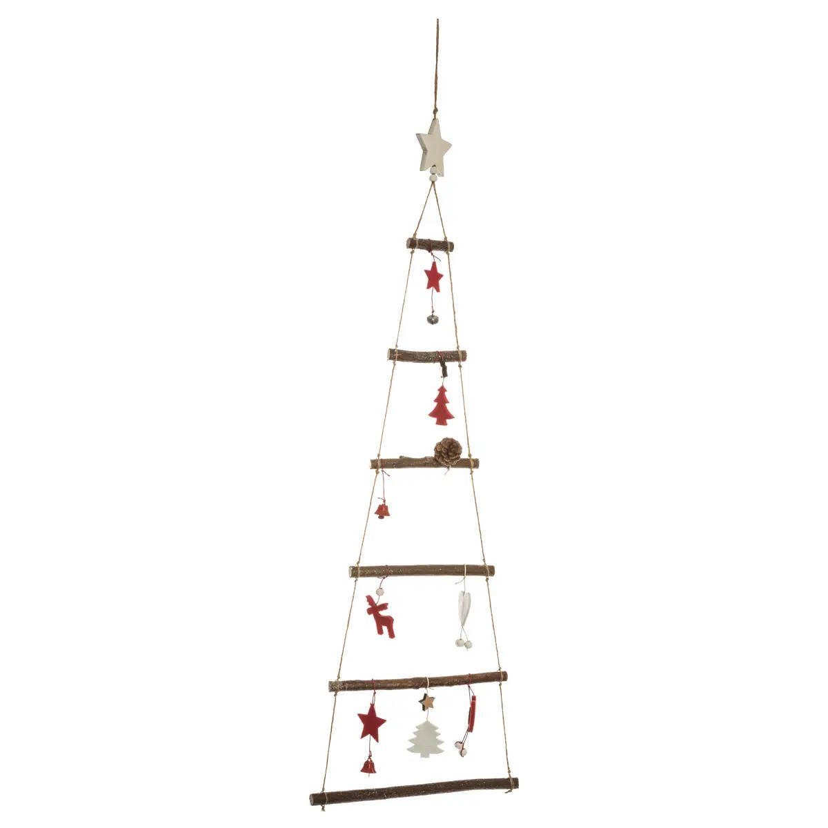 Atmosphera Créateur d'intérieur Künstlicher Weihnachtsbaum Weihnachtsbaum zum Aufhängen, 83 cm, künstlich