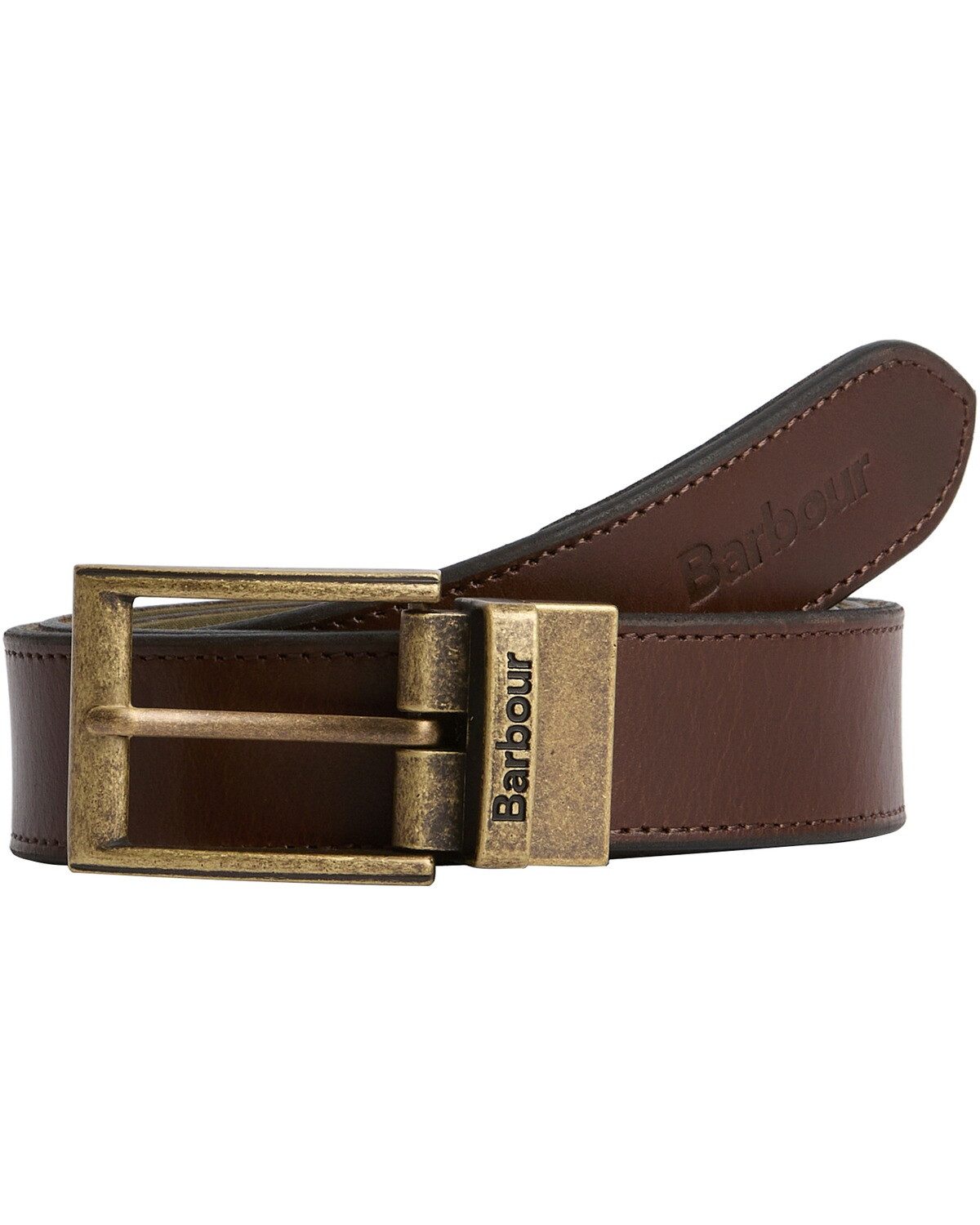 Barbour Ledergürtel Wendegürtel Transport