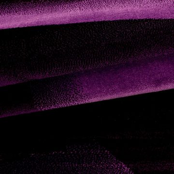 Teppich Abstrakt Design, Teppium, Rechteckig, Höhe: 12 mm, Kurzflor Teppich Wohnzimmer Abstrakt Design Violett Pflegeleicht