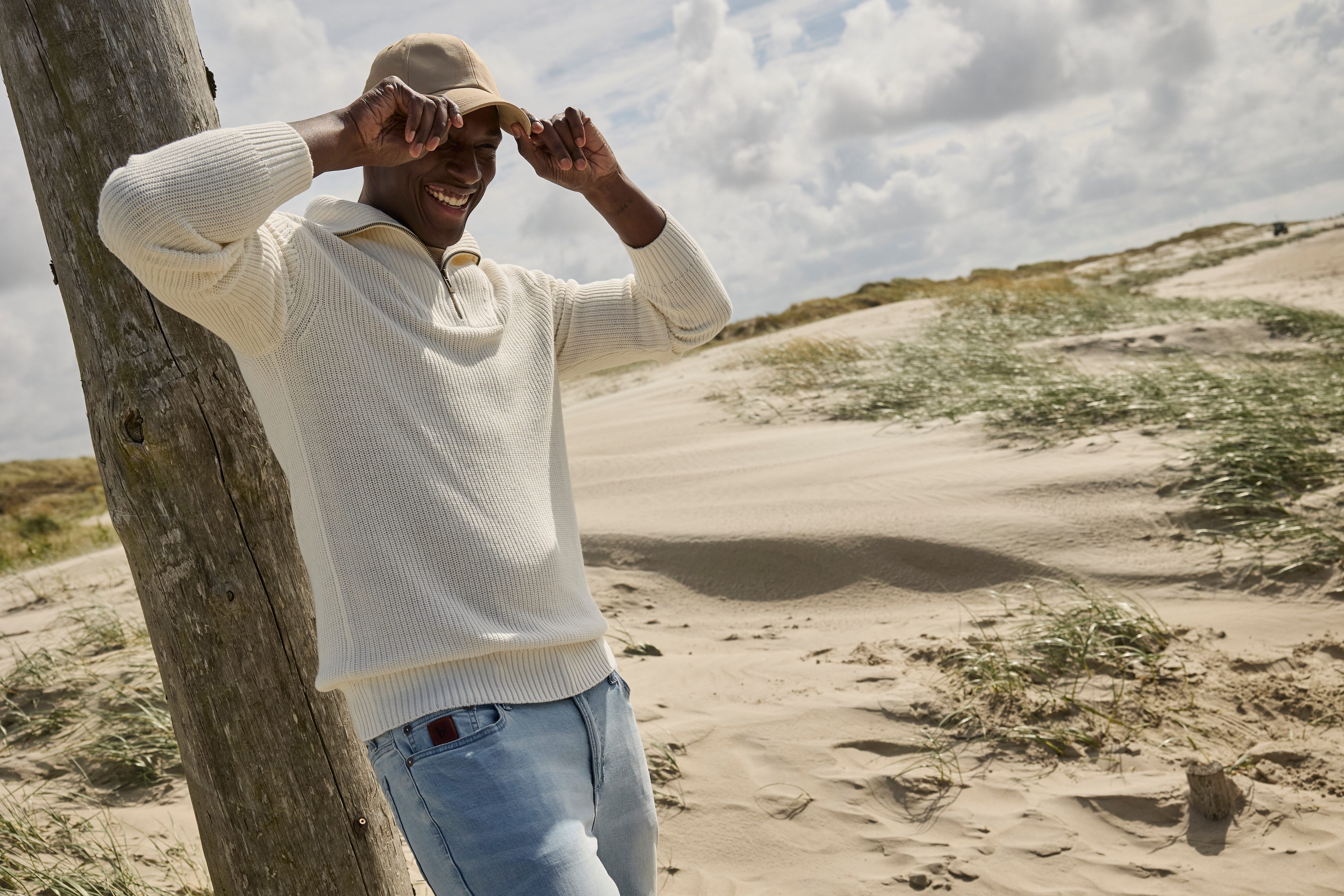 Bruno Banani Troyer modischer weiter Kragen günstig online kaufen