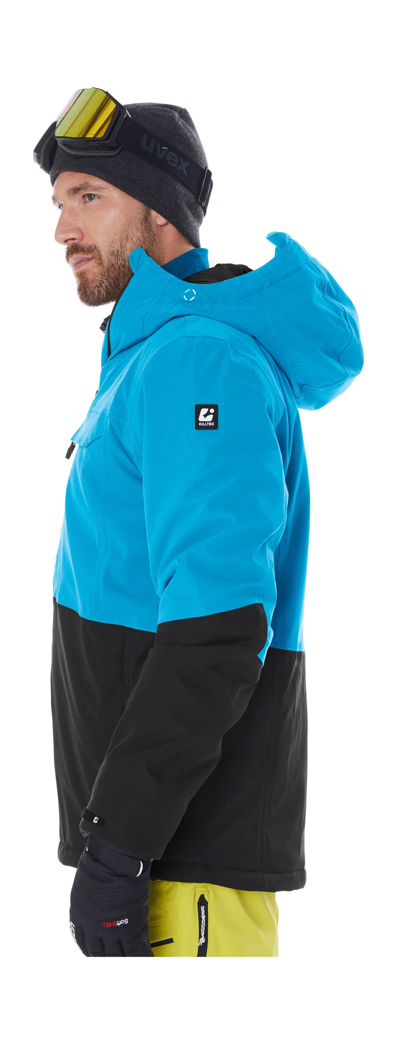 Killtec Skijacke KSW 280 MN SKI JCKT Wasserdichte Herrenjacke mit Schneefang und Teflon EcoElite™