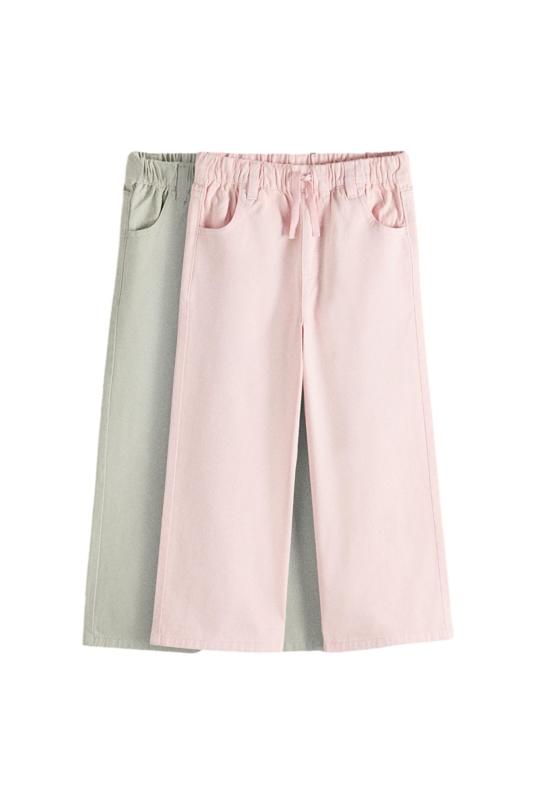 The Set Schlupfjeans The Set Jeans mit elastischem Bund, 2er-Pack (2-tlg)