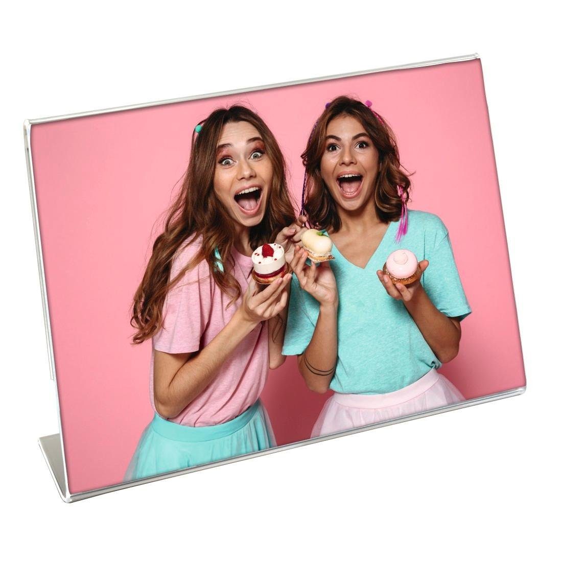 Hama Portraitrahmen Porträtrahmen, Acryl, Querformat, 13 x 18 cm Porträt-Bi günstig online kaufen