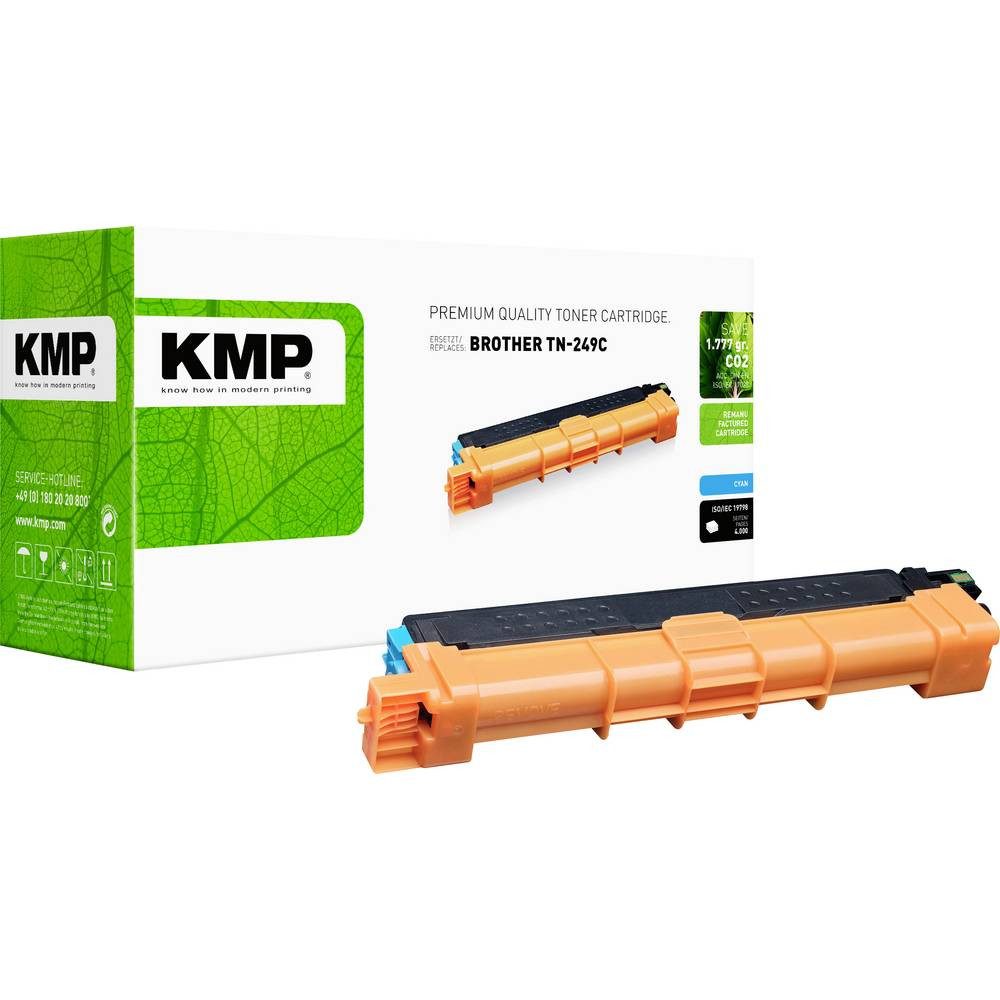 KMP Tonerpatrone Toner Cyan 4000 Seiten TN249C 1273,2003
