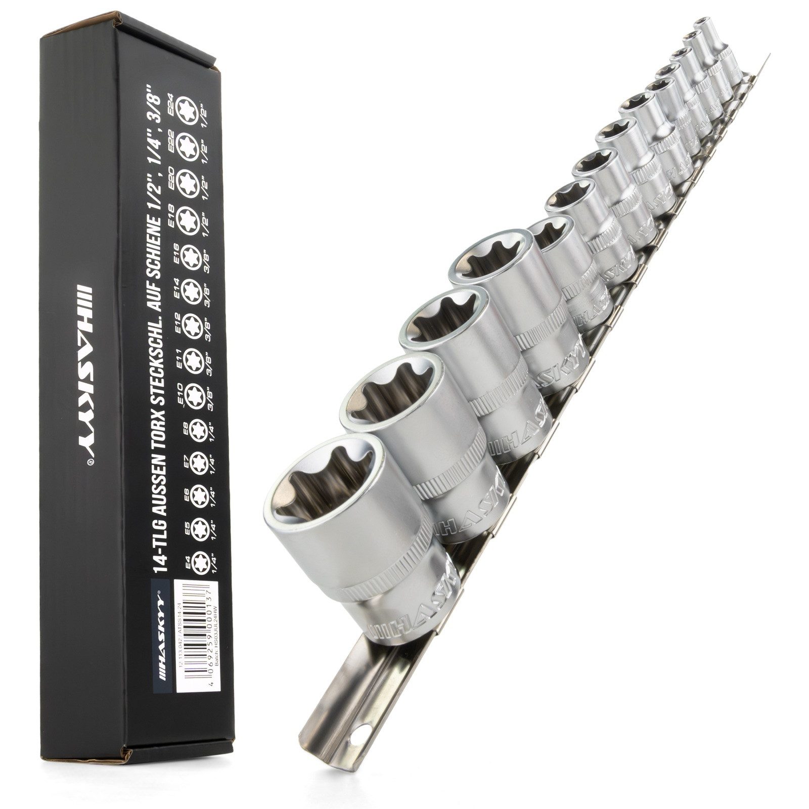 Torxschlüssel Außen Torx Steckschlüssel Satz E4-E24 Stecknüsse