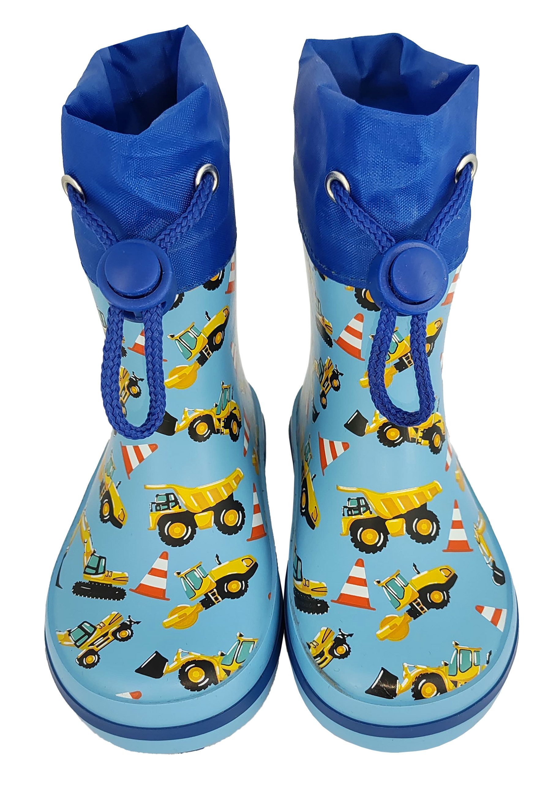 Beck Kleinkinder Gummistiefel Minibagger Gummistiefel aus Naturkautschuk - sehr flexibel – Bild 2 von 5
