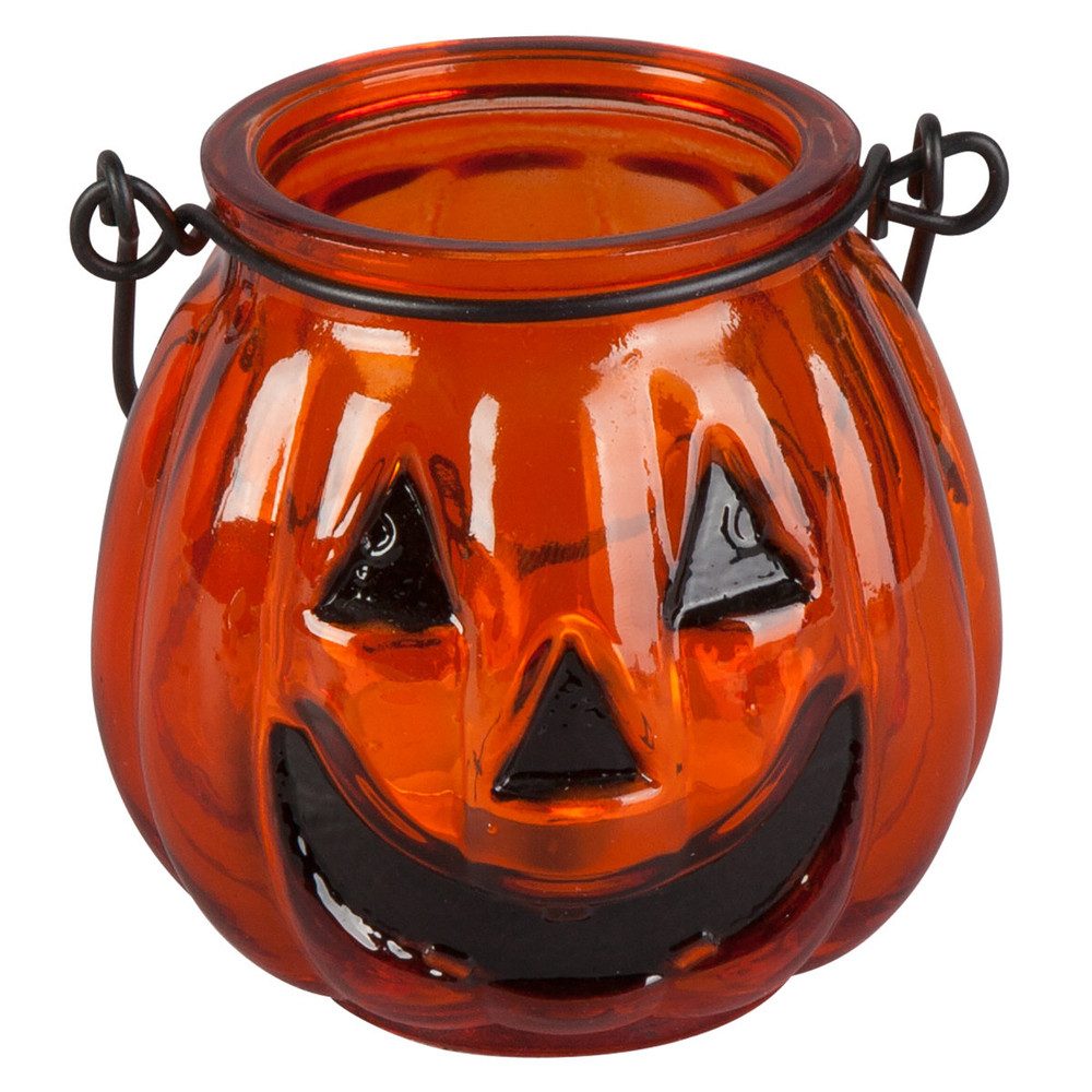 MICA Dekofigur Teelichtglas - Kürbis - günstig online kaufen