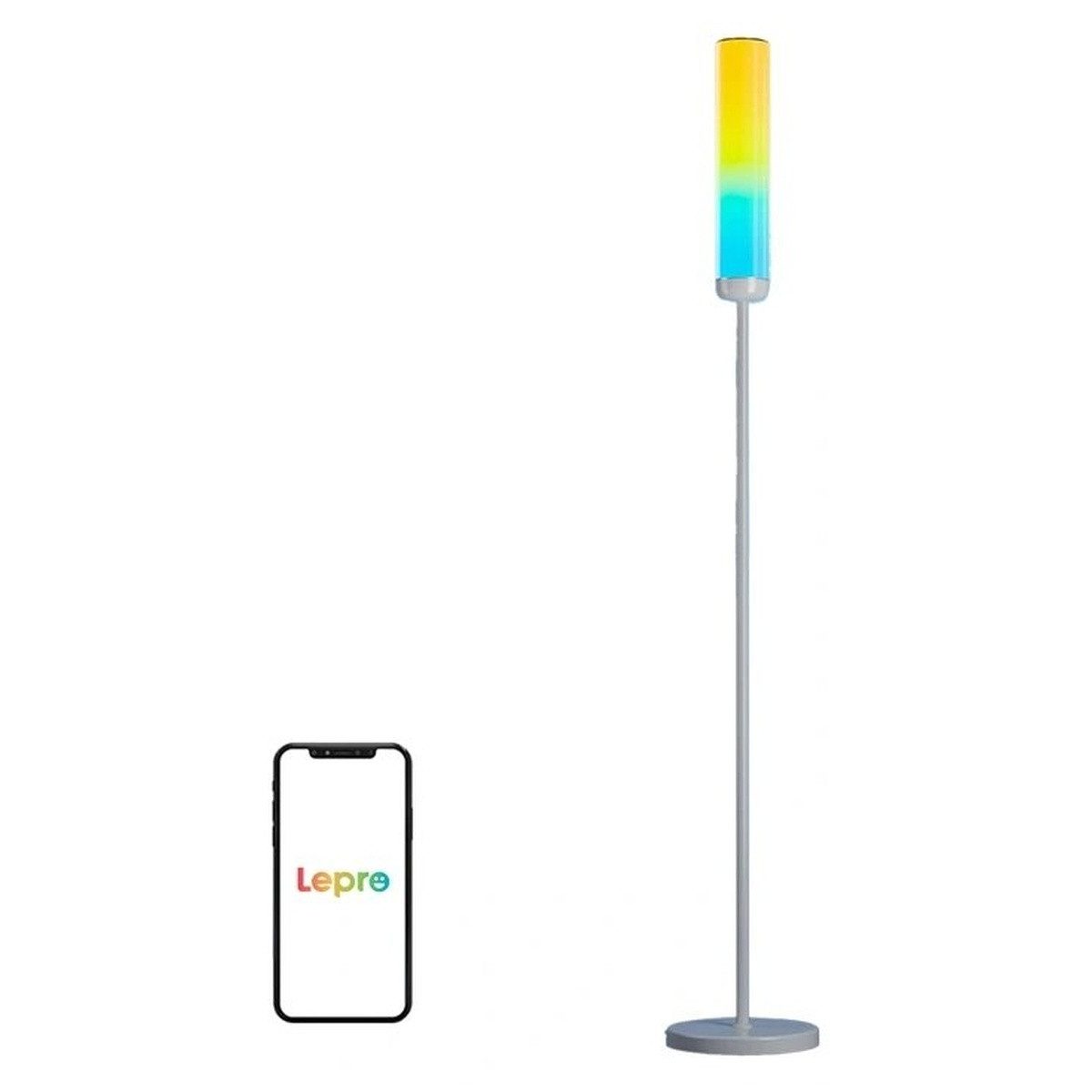 LEPRO Schreibtischlampe LEPRO O1 2300 lm RGB-Stehlampe