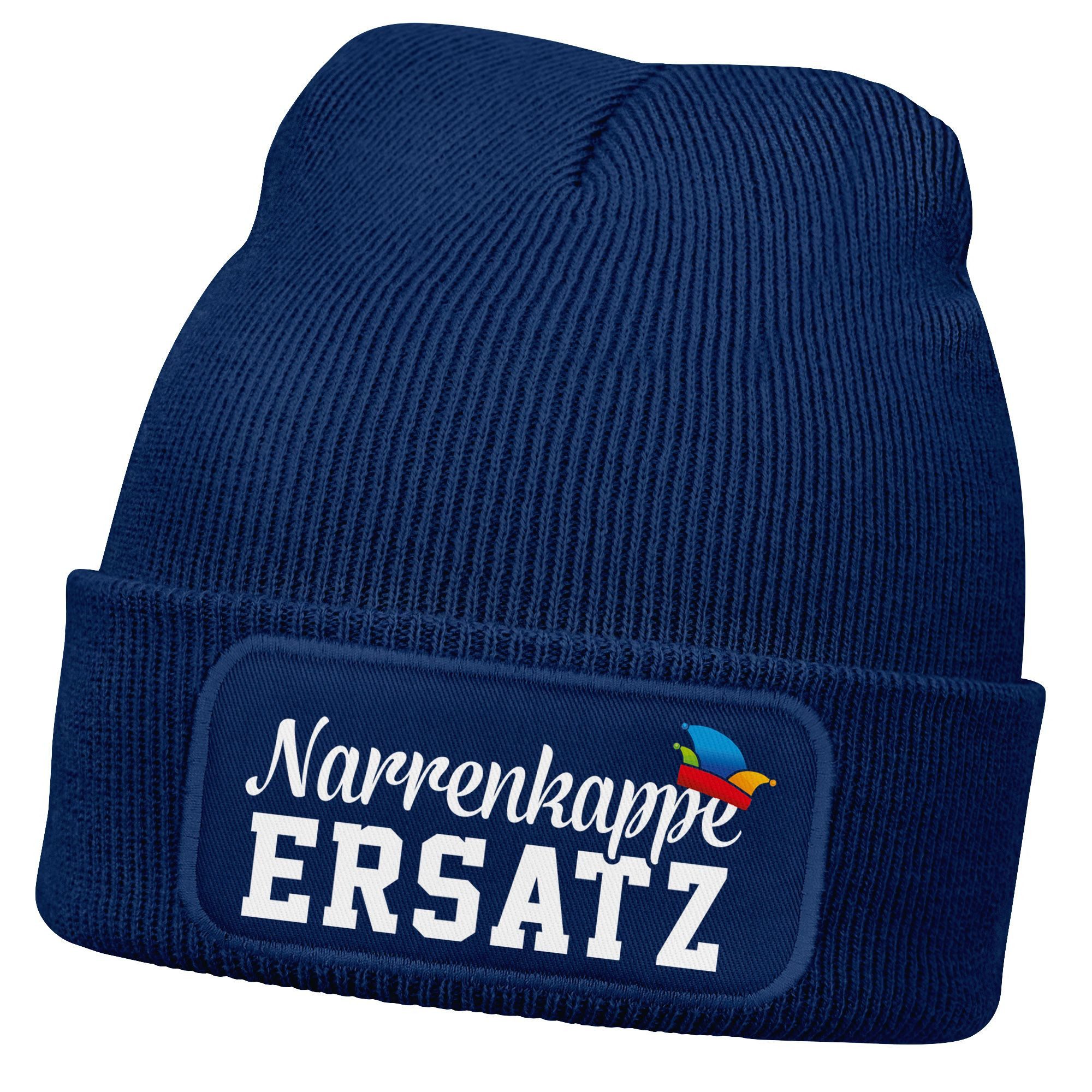 Narrenkappe dunkelblau