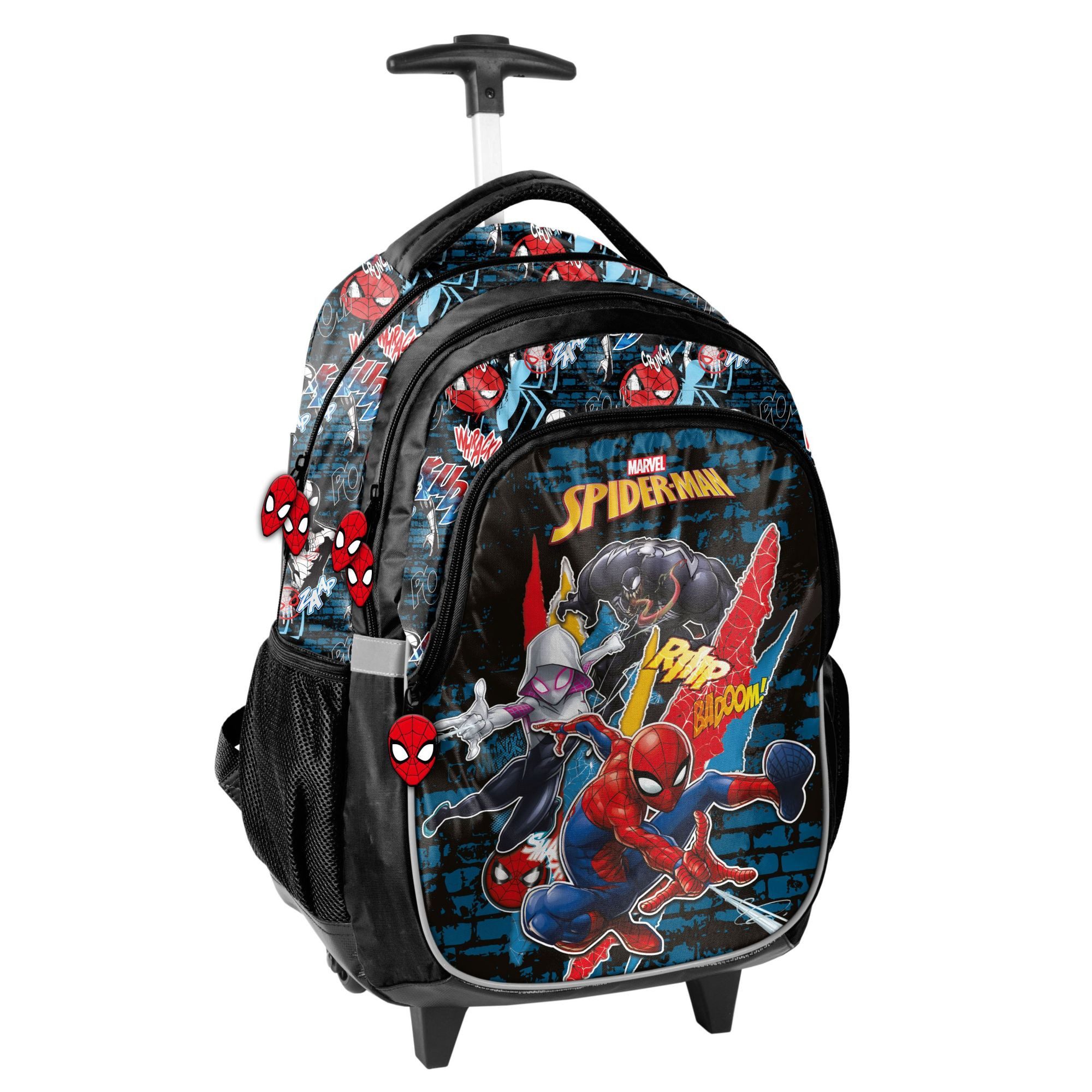 PASO Handgepäck-Trolley Kinder Trolley 48x30x20 cm - Spider-Man