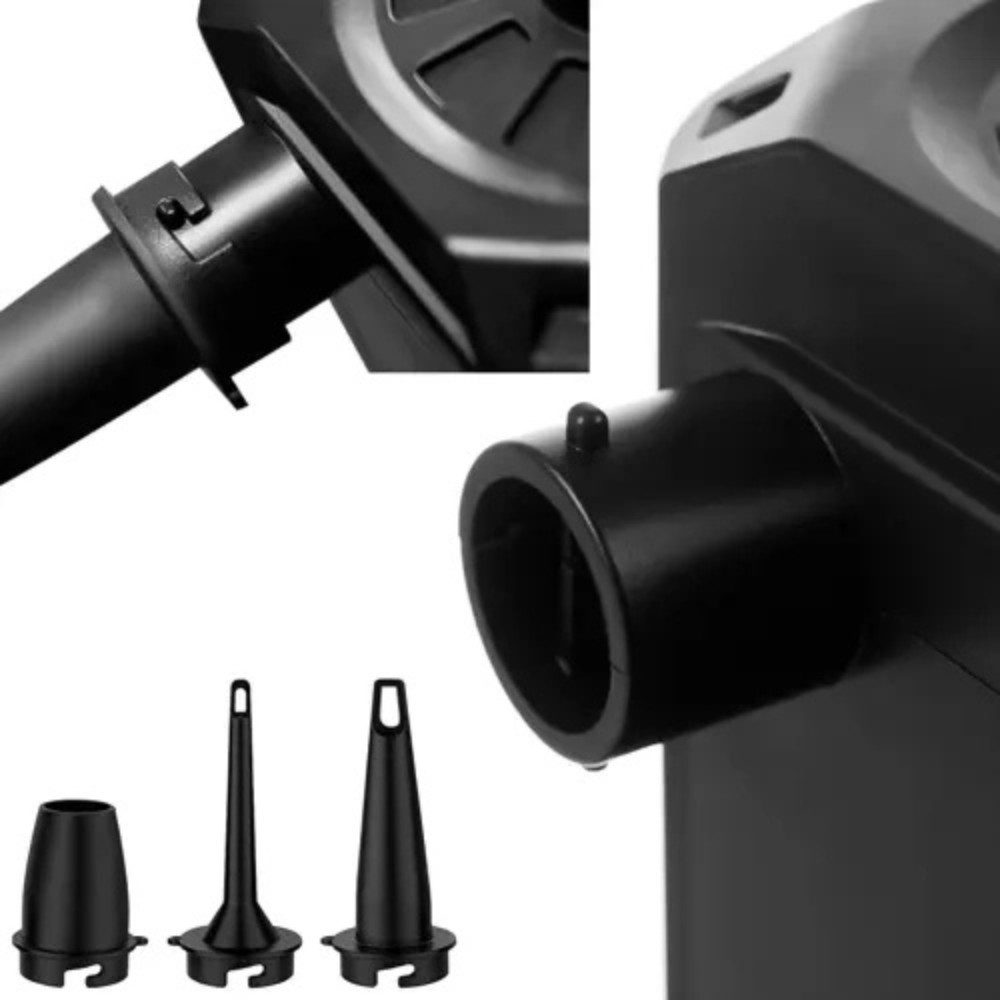 Trizand Elektropumpe Batteriebetriebene Matratzenpumpe (Spar-Set, 1-tlg., Batteriebetrieben), passt bequem in Rucksack oder Tasche, einfach zu transportieren