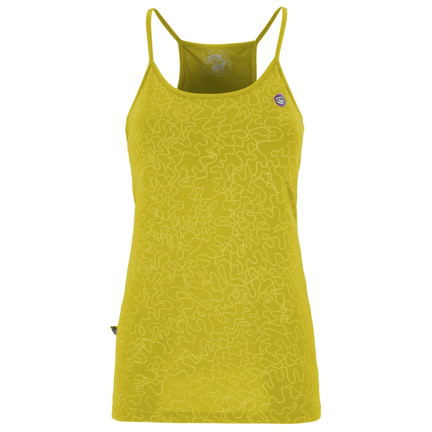 E9 Kurzarmshirt Foglia Grape - E9