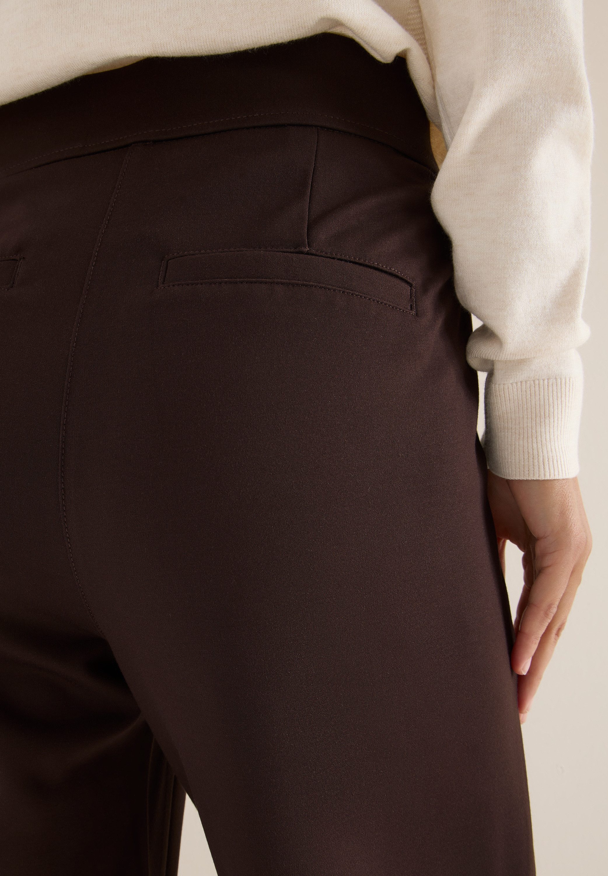 CECIL Jerseyhose NEELE mit elastischem Bund