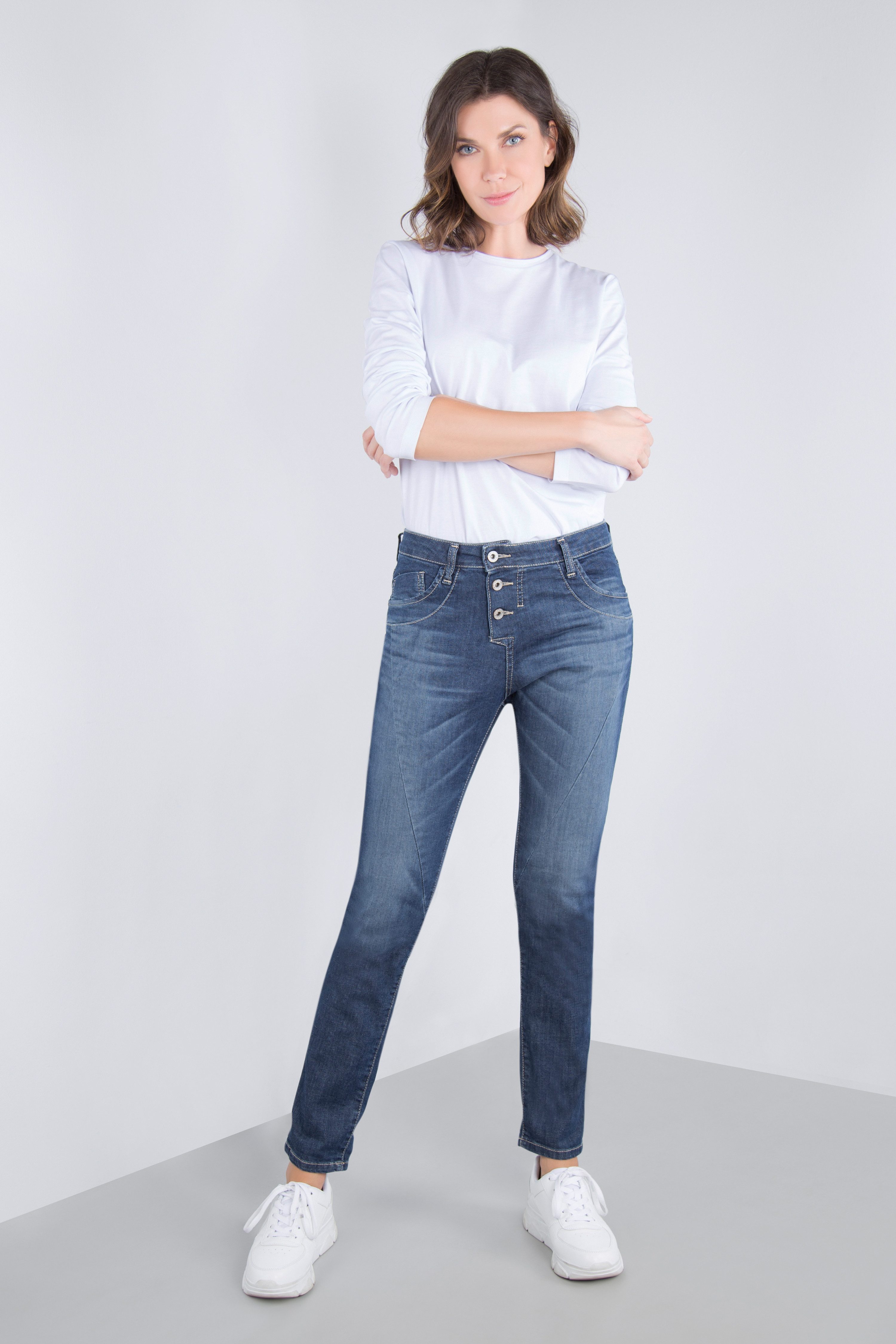 Please Jeans Boyfriend-Jeans P78A Original Boyfriend-Cut. Reduzierter Preis € 53,75. Unverbindliche Preisempfehlung € 99,95