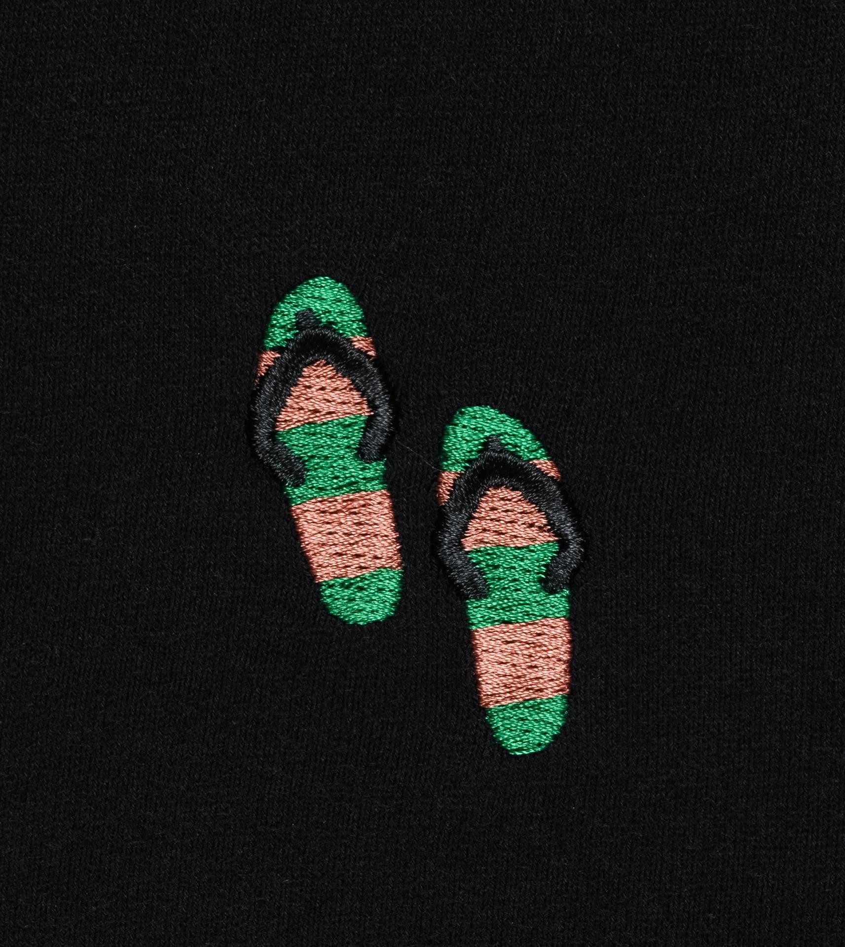 Ragwear T-Shirt Samms B Gots YOUMODO Kurzärmliges Shirt mit Beach-Slipper-Stickerei – Bild 3 von 5