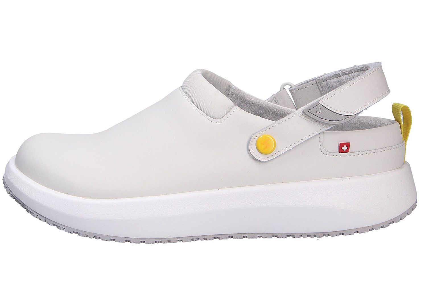 Joya Joya Damen Pantolette ACE ESD W WHITE weiß Größe Clog