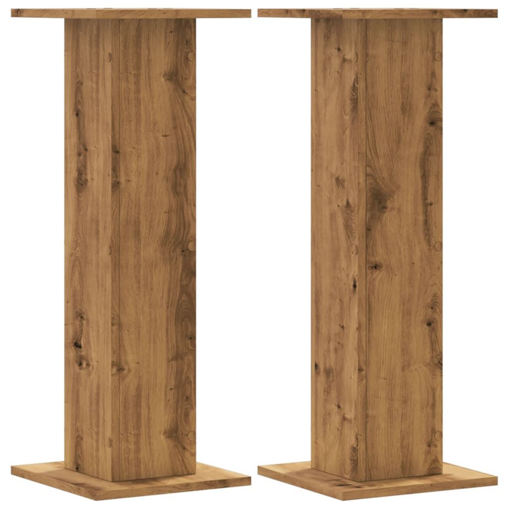 vidaXL Blumenständer Pflanzenständer 2 Stk. Artisan-Eiche günstig online kaufen
