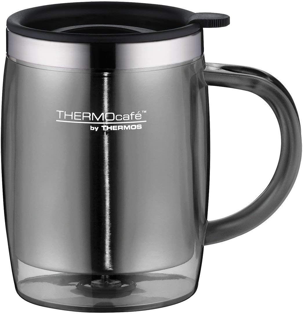 THERMOS Isolierkanne Thermos, TC Desktop Cup smoke grey mat 0,35 l