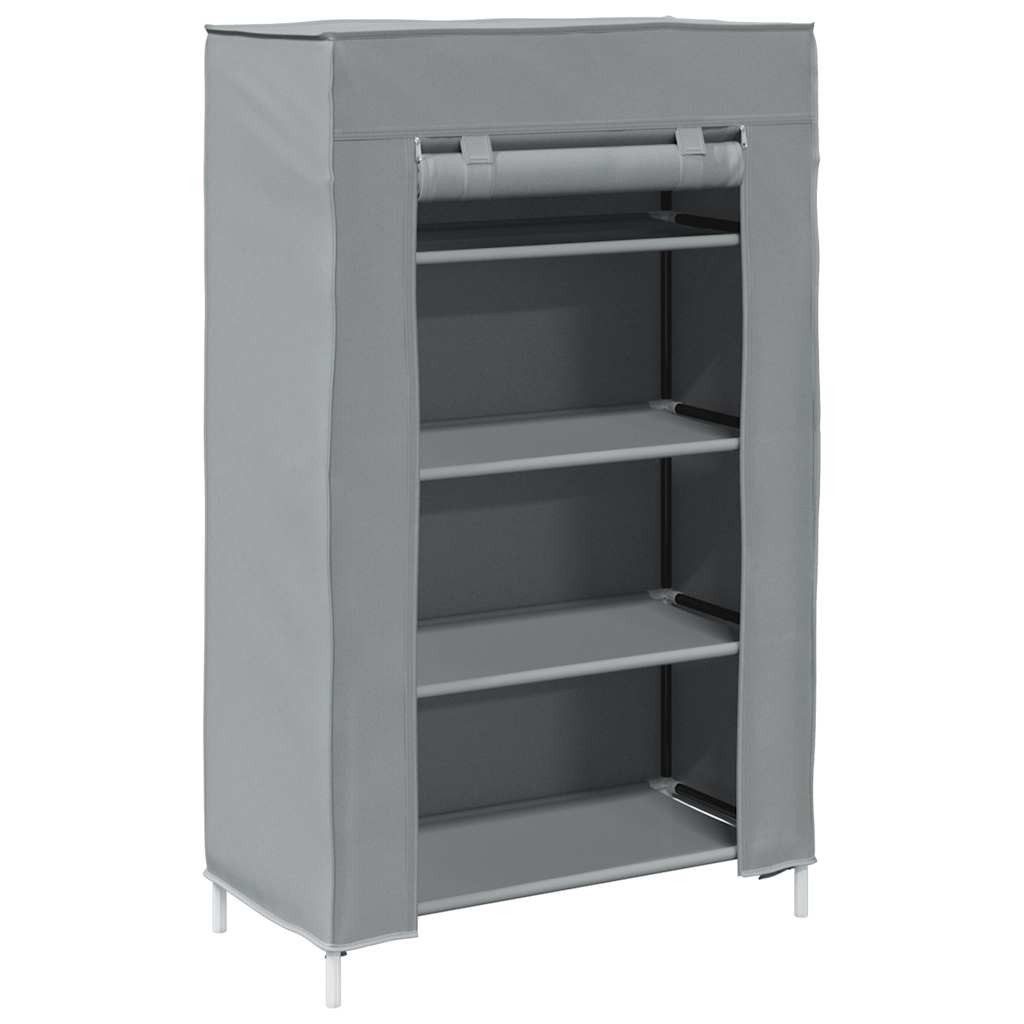 vidaXL Schuhregal Schuhschrank Grau 60,5x30x97 cm günstig online kaufen