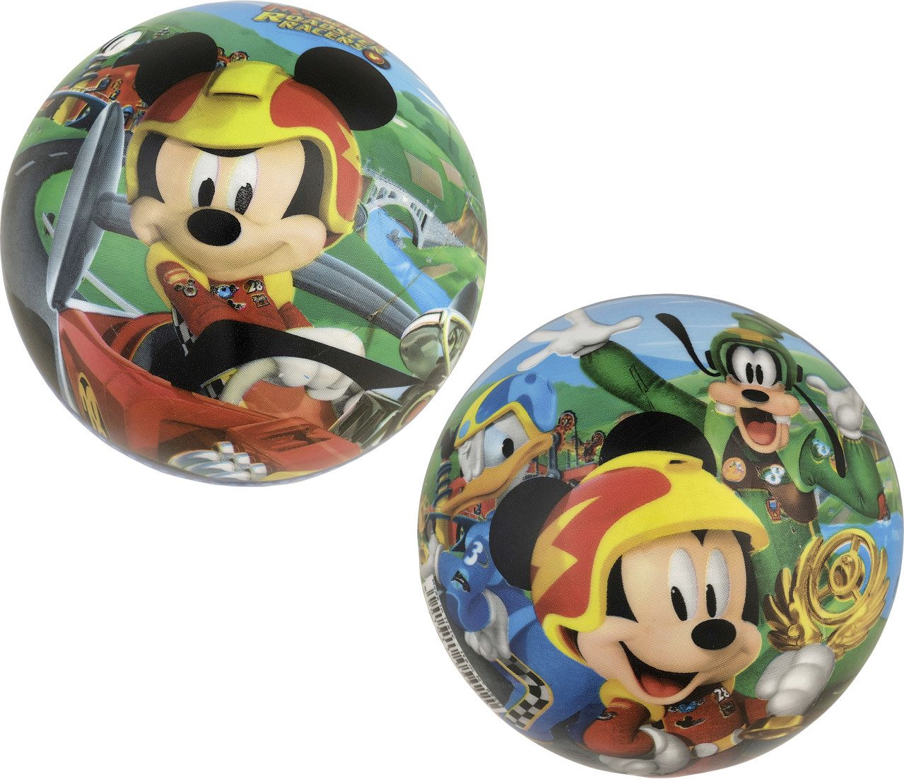 Fußball Happy People Micky Maus Ball aus Kunststoff 23 cm