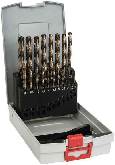 Bosch Professional Metallbohrer »Pro Box HSS-Co 135«, (Set, 19-tlg)