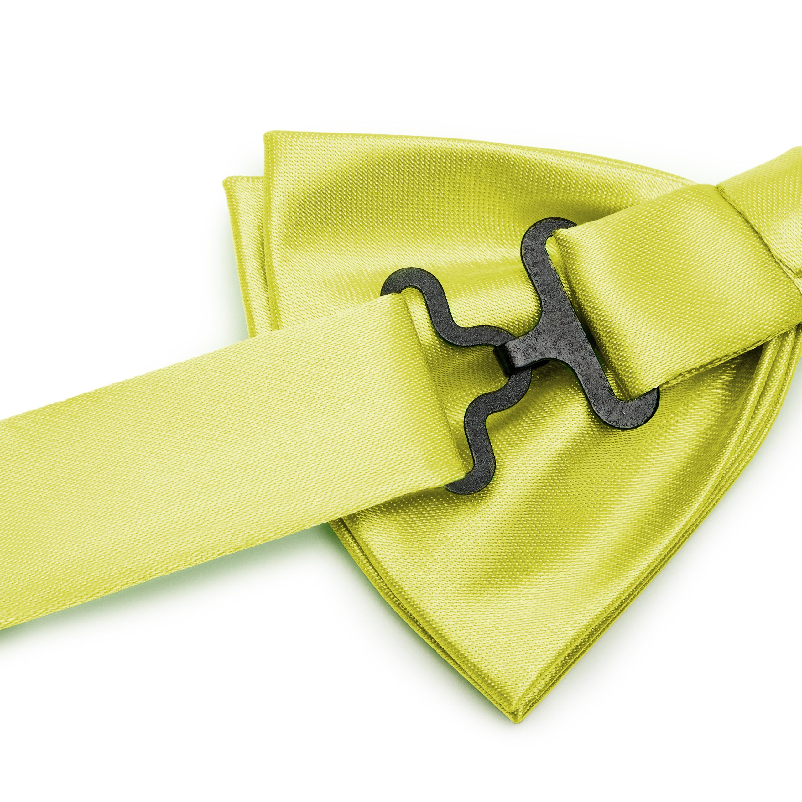 Ladeheid Fliege Elegante Herren Fliege -Hochwertig Glänzend Verstellbar BMS (12cmx6cm)