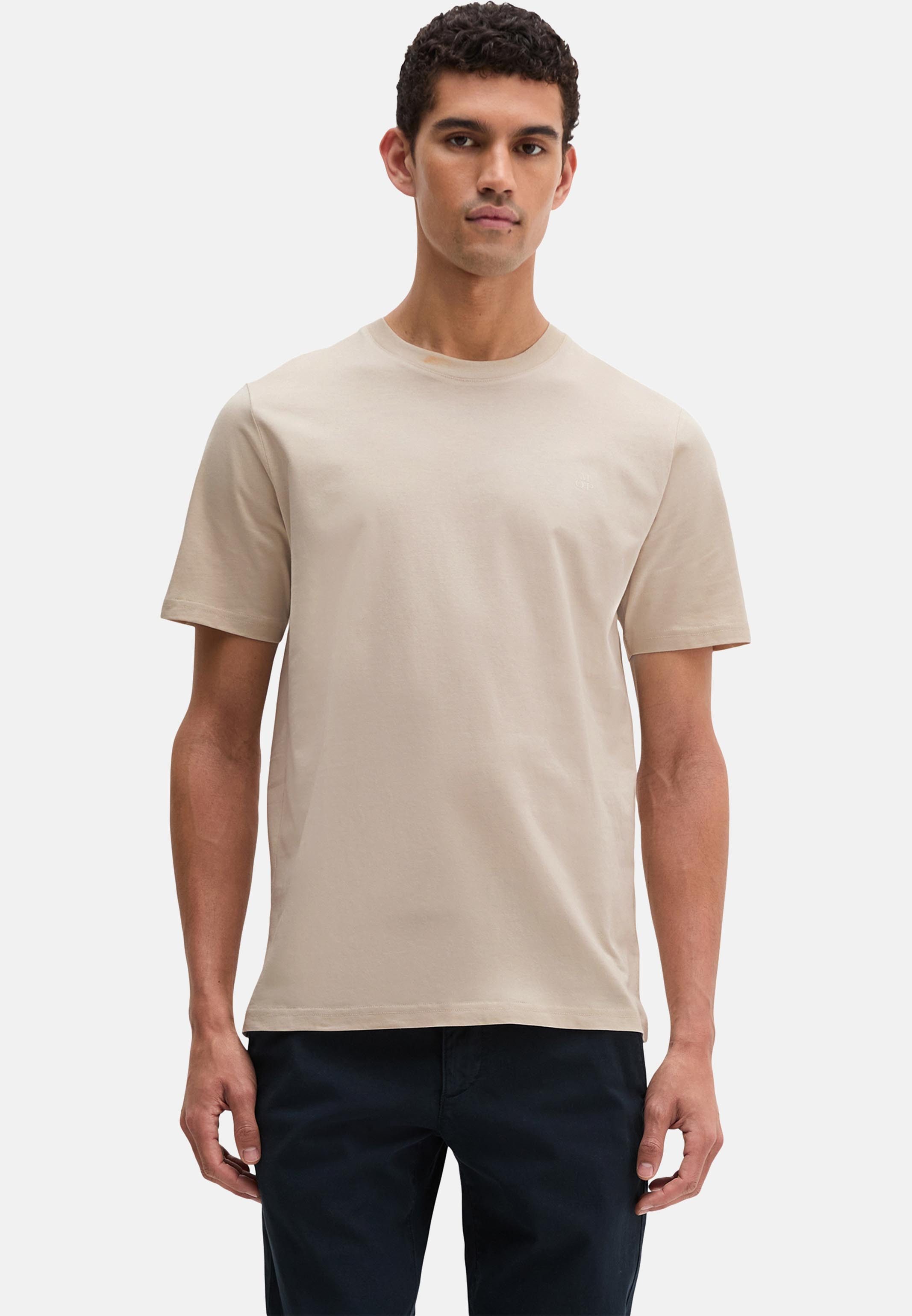 Marc O'Polo T-Shirt Kjer (1-tlg) T-Shirt - Baumwolle - Atmungsaktiv - Weiche Baumwolle