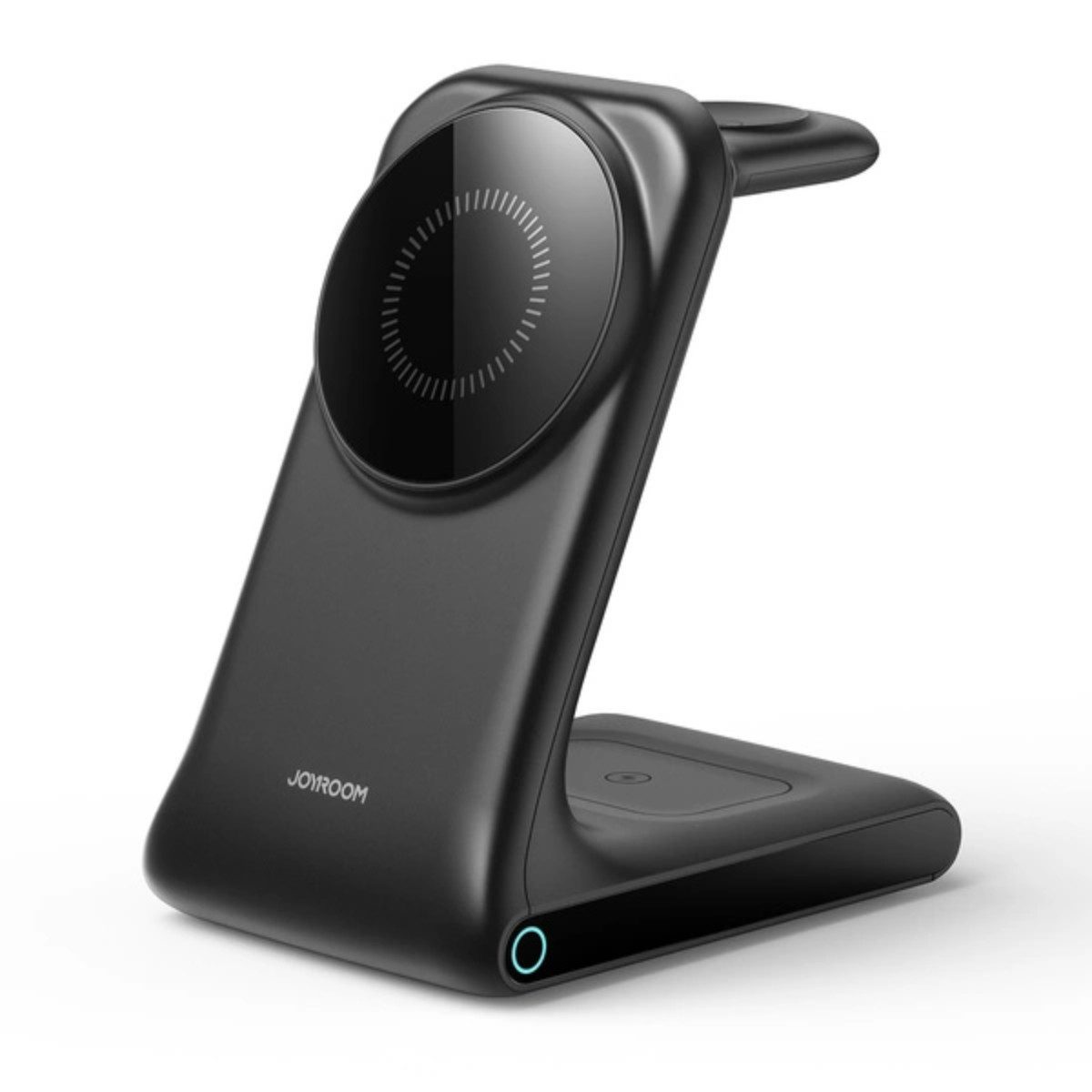 JOYROOM Joyroom JR-W15 Wireless Charger 3-in-1 Ladestation mit MagSafe Schwarz Wireless Charger