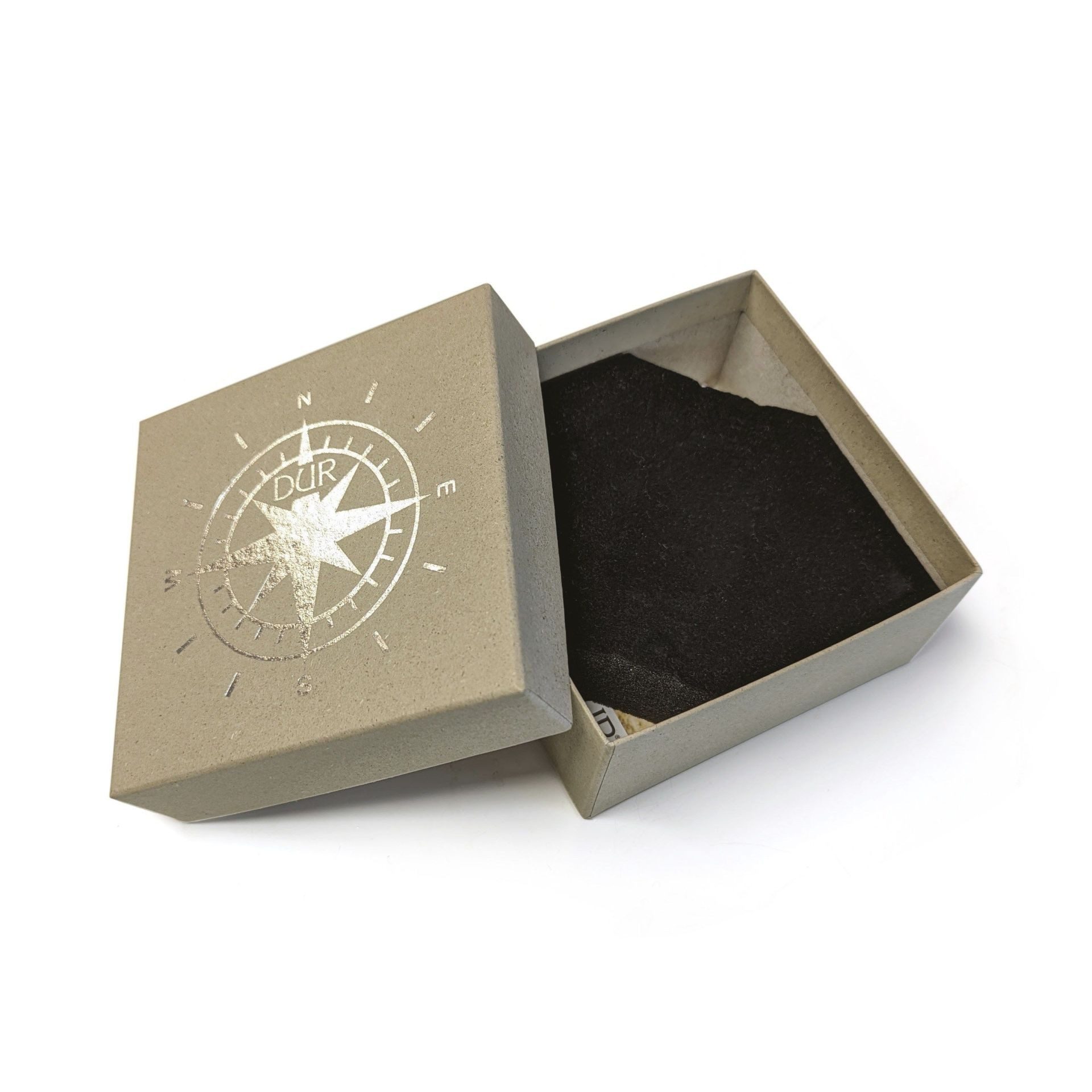 DUR Quarzuhr DW059 Pilsumer Leuchtturm – Uhr mit Bernstein- & Strandsand, 40 mm, Meshband