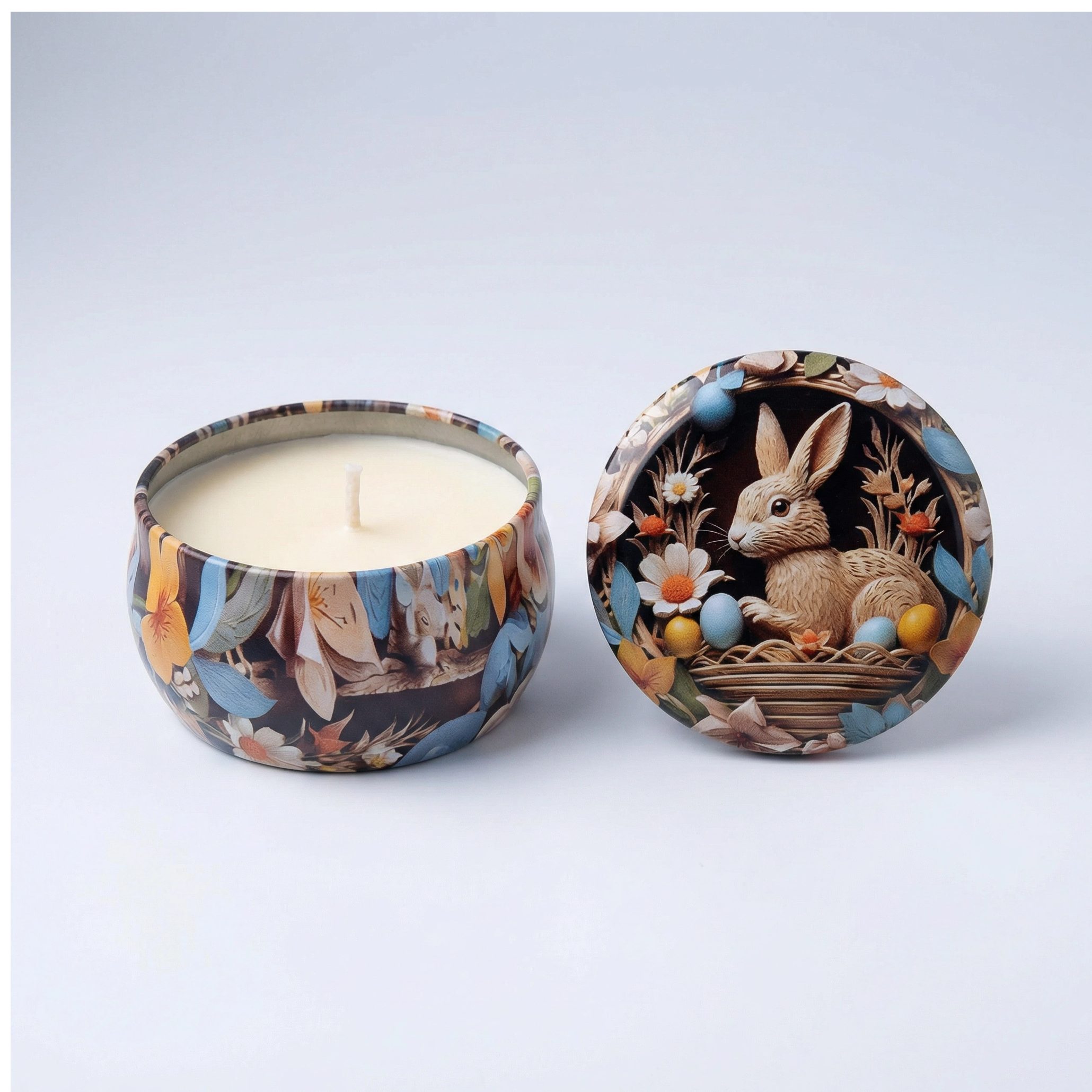 WS-Trend Formkerze Handgemachte Ostern Sojawachs Kerze duftfrei 8 Motive (1-tlg)