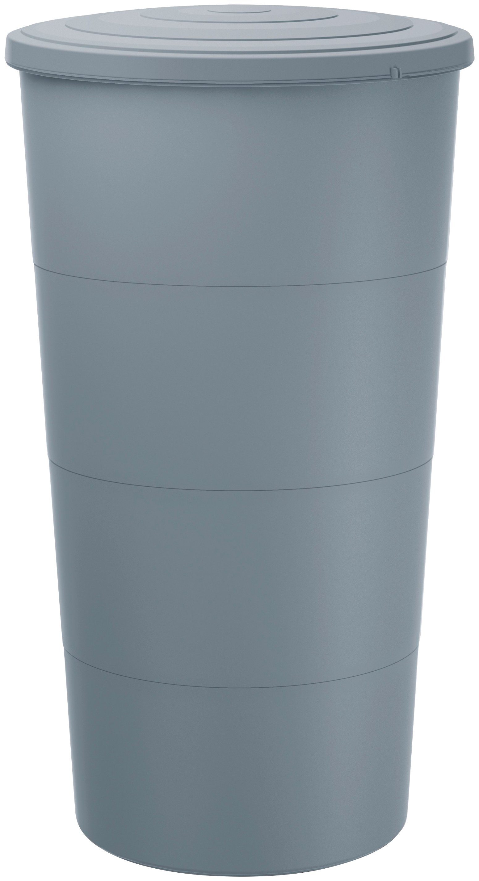 Prosperplast Regentonne Smooth, 200 l, ØxH 60x106,6 cm, mit Deckel